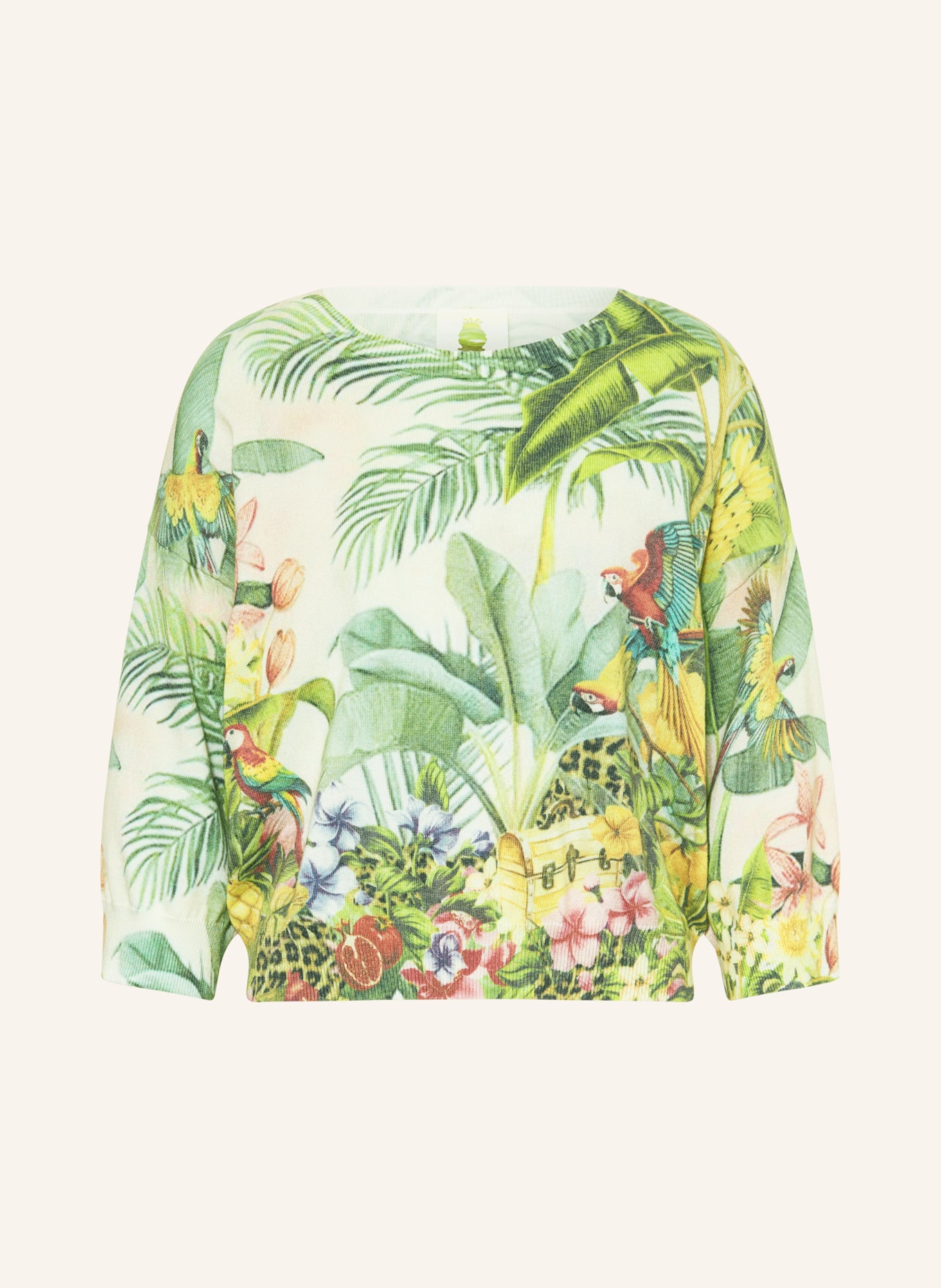 Princess GOES HOLLYWOOD Svetr s 3/4 rukávy: ZELENÁ / ČERVENÁ / ŽLUTÁ