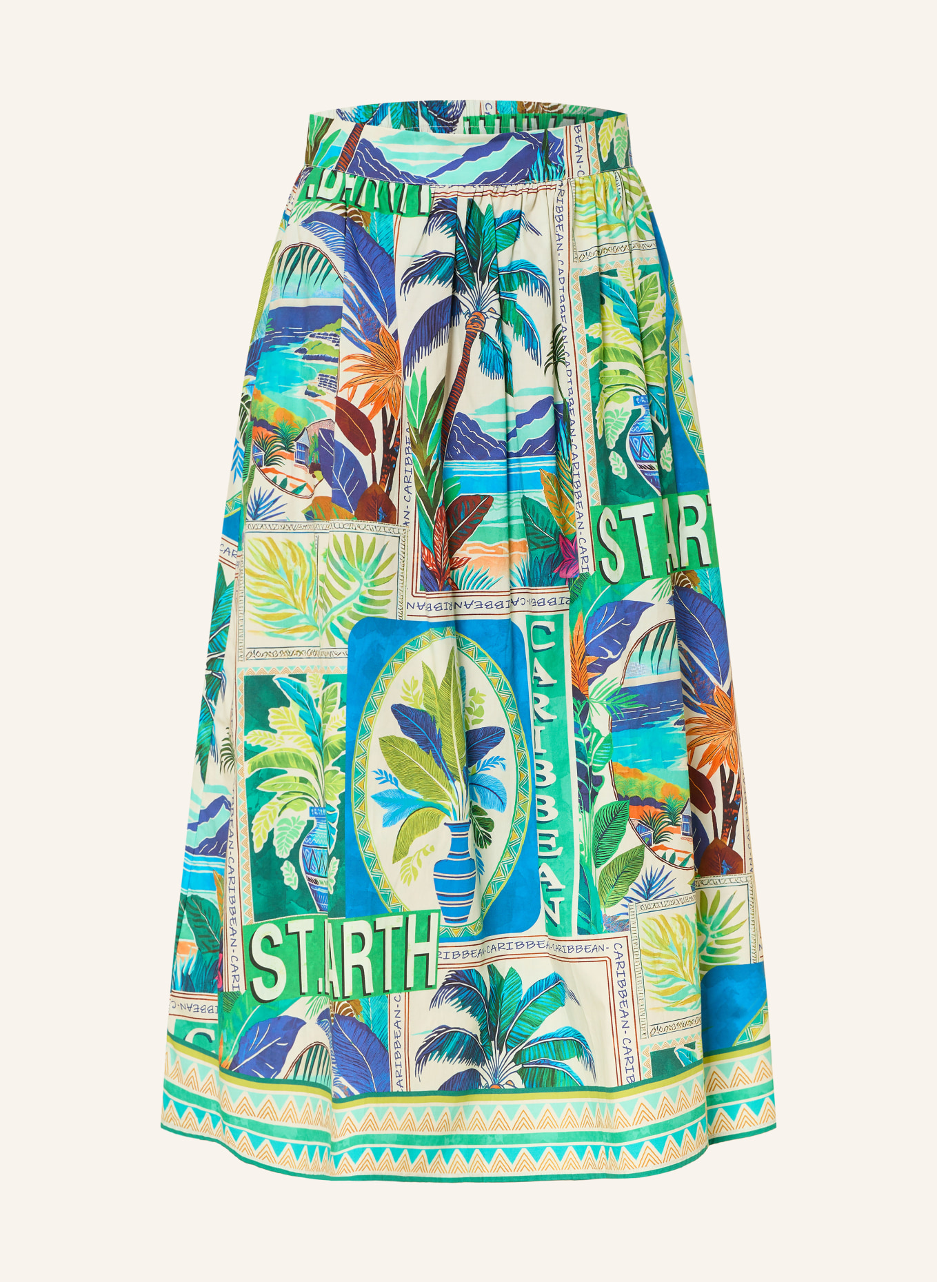 Princess GOES HOLLYWOOD Rock: BLAU / CREME / GRÜN