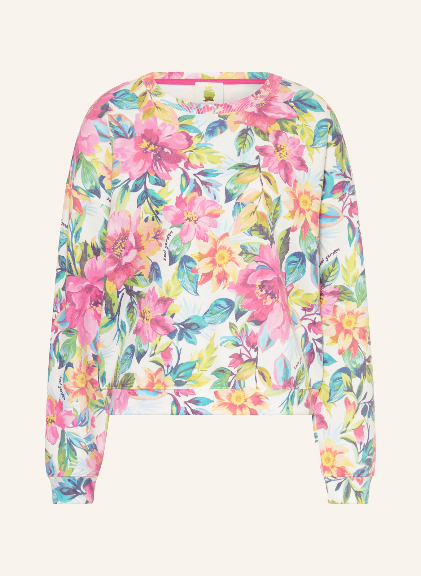 Princess GOES HOLLYWOOD Sweatshirt: PINK / GELB / GRÜN