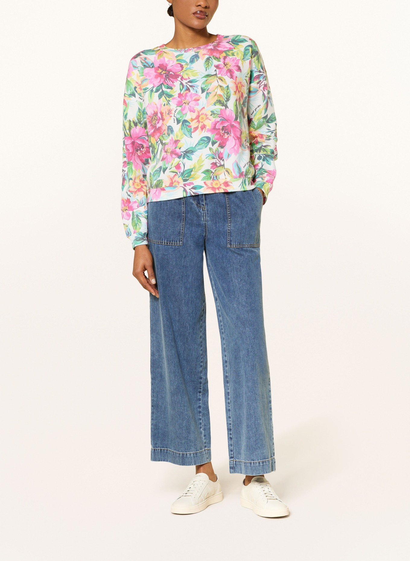 Princess GOES HOLLYWOOD Sweatshirt: PINK / GELB / GRÜN