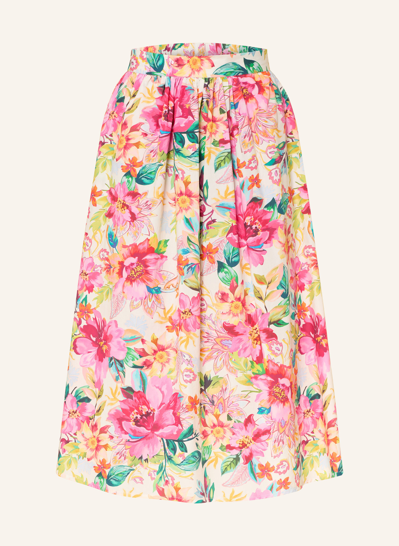 Princess GOES HOLLYWOOD Jupe: ROSE FUCHSIA / CRÈME / VERT