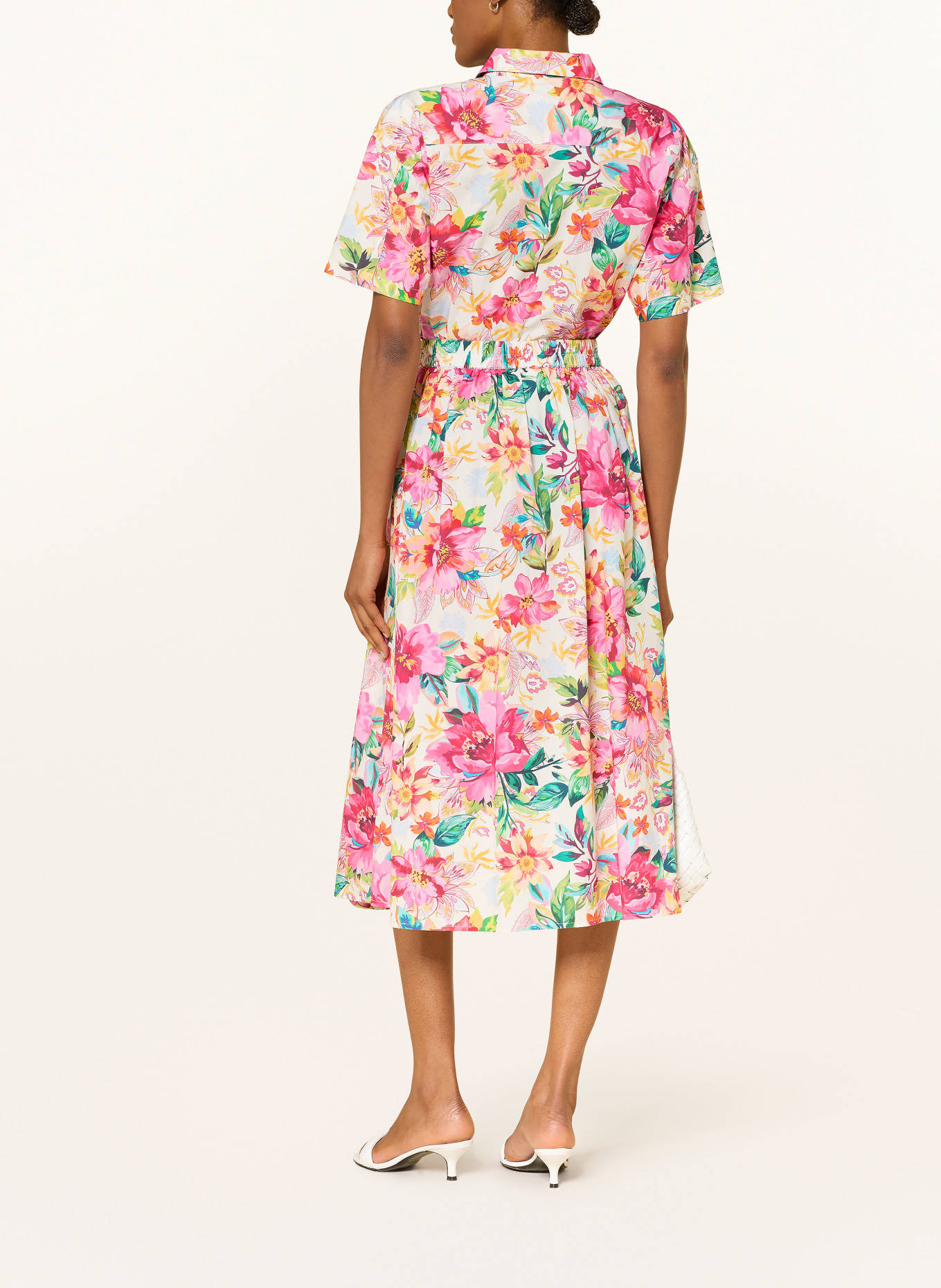 Princess GOES HOLLYWOOD Jupe: ROSE FUCHSIA / CRÈME / VERT