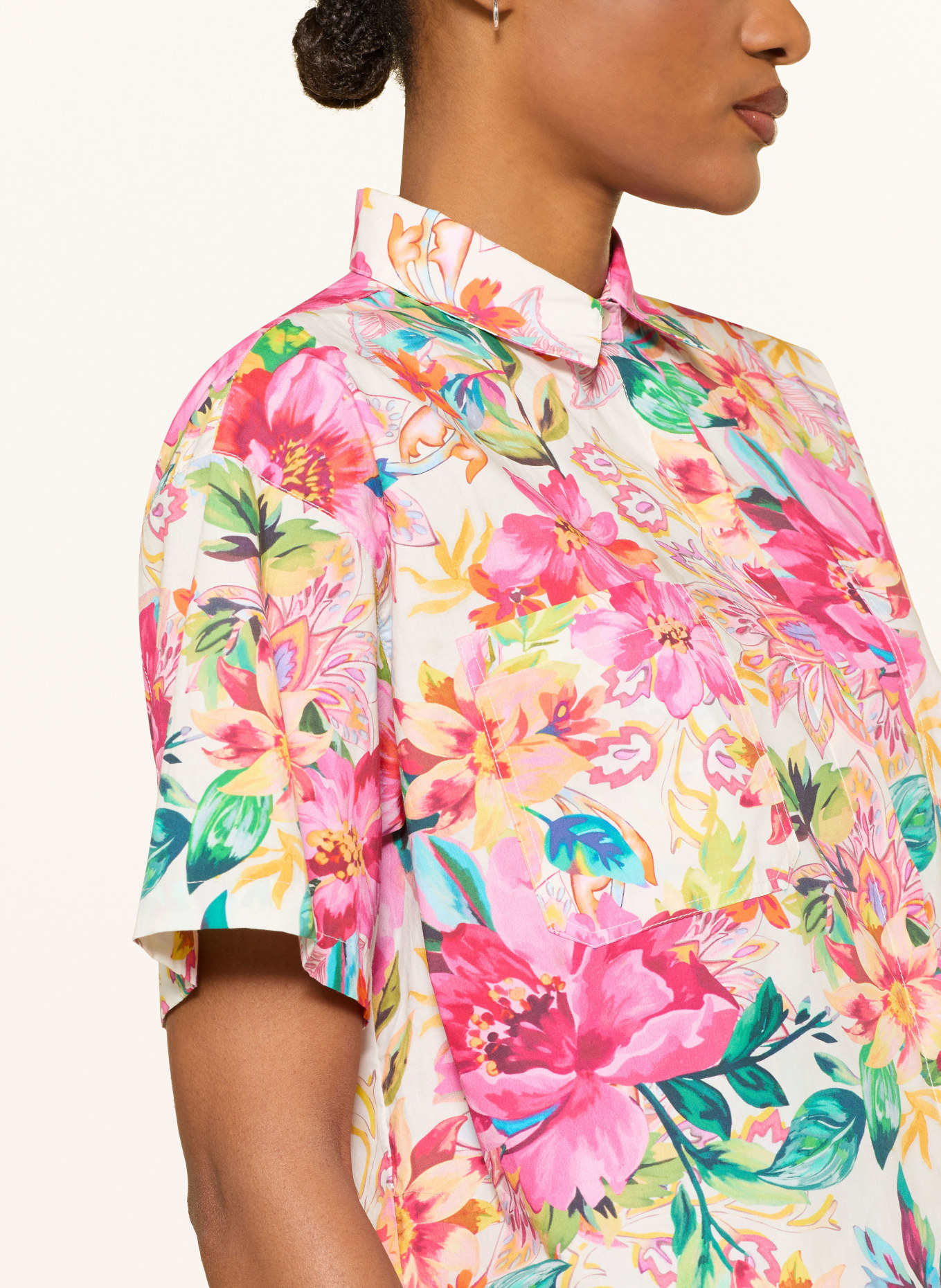 Princess GOES HOLLYWOOD Hemdbluse: PINK / GELB / GRÜN