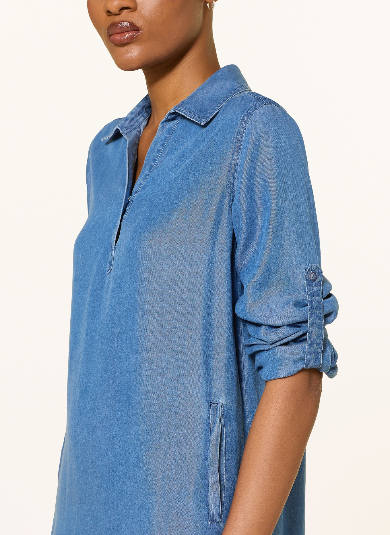 Princess GOES HOLLYWOOD Denim-look dress: BLUE