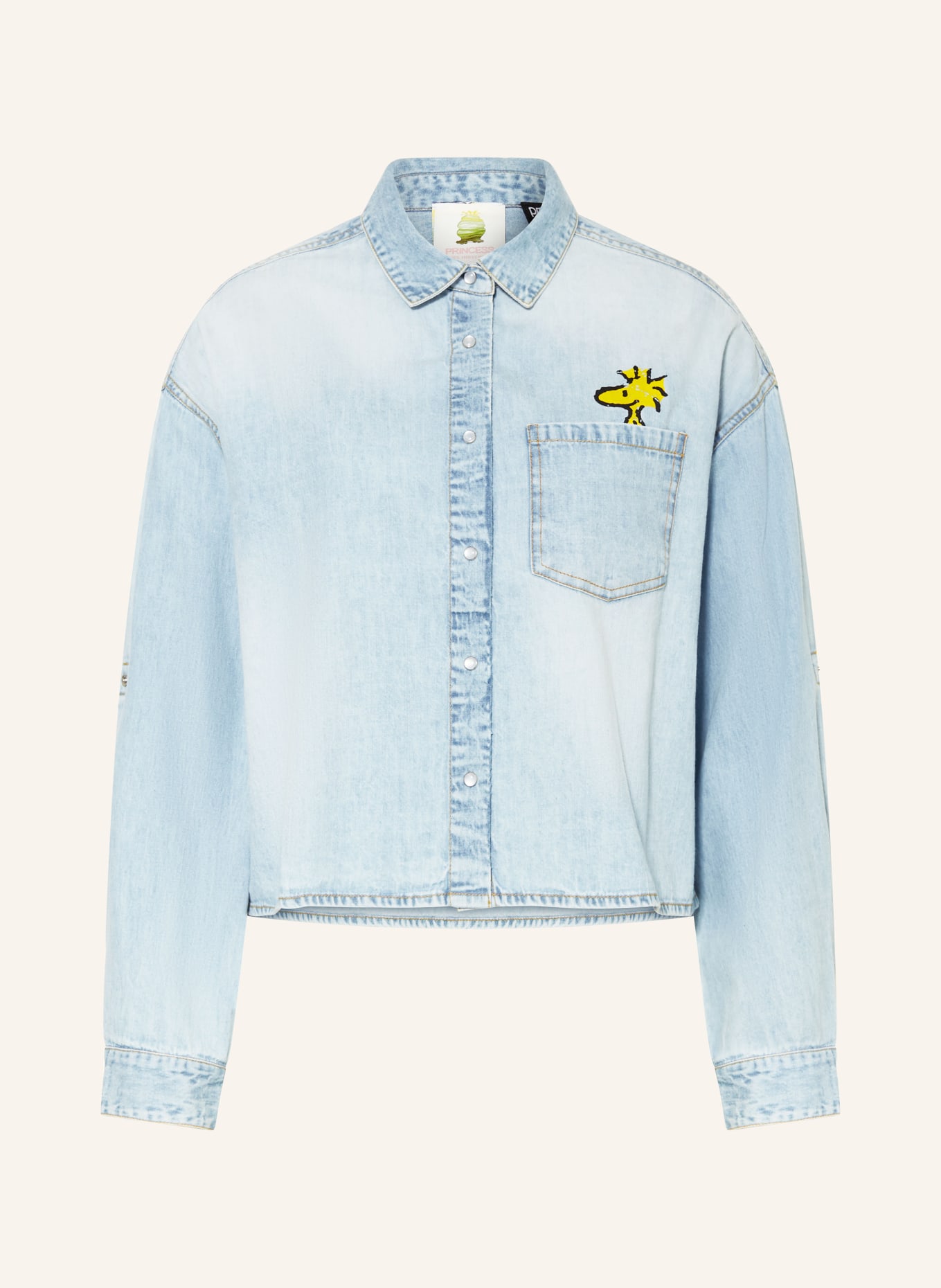 Princess GOES HOLLYWOOD Jeansbluse: HELLBLAU