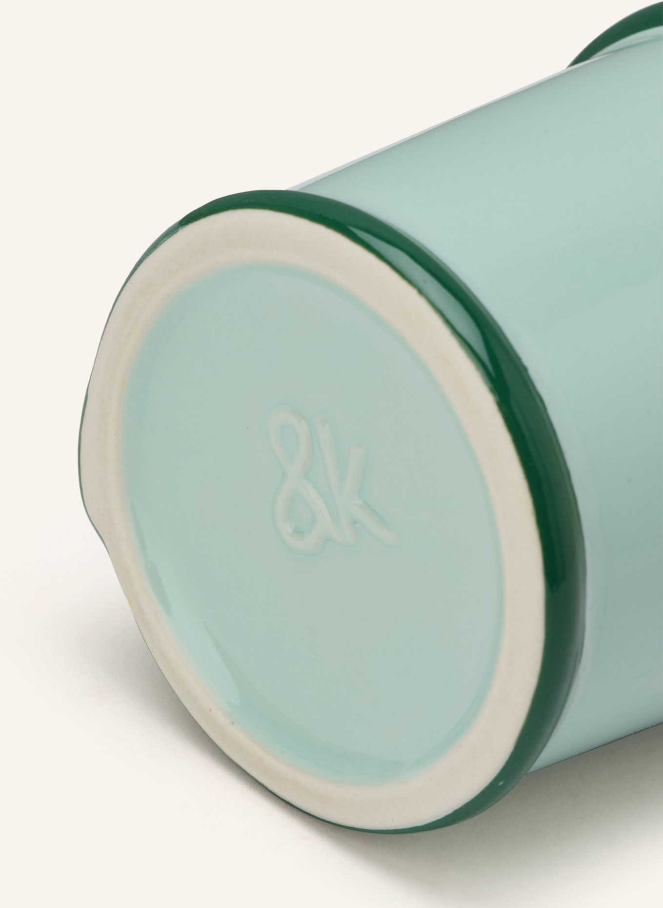 &k amsterdam 2er-Set Henkelbecher LOOP: HELLGRÜN / GRÜN