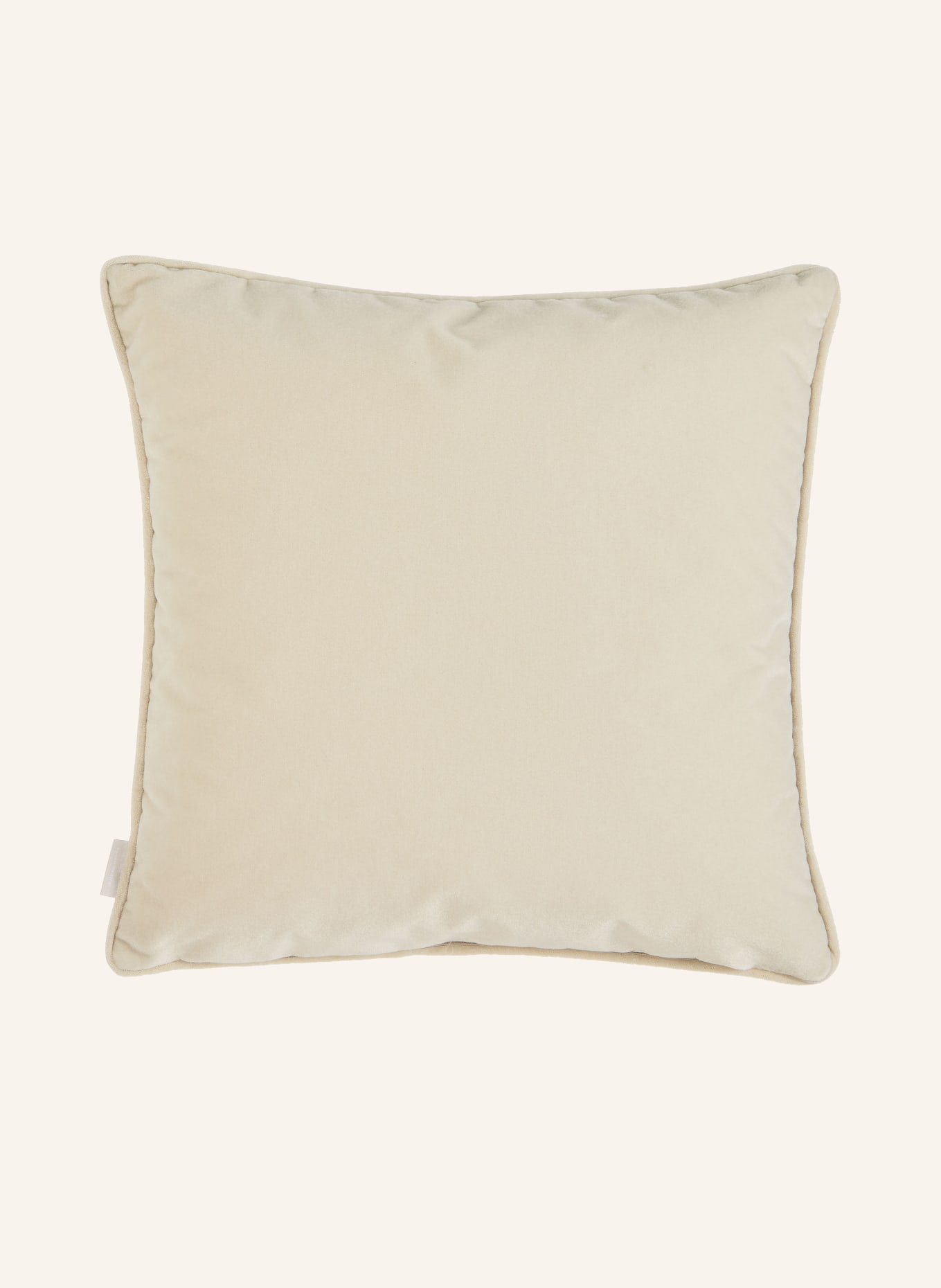 ROHLEDER NOBLE decorative pillow with feather filling: CREAM