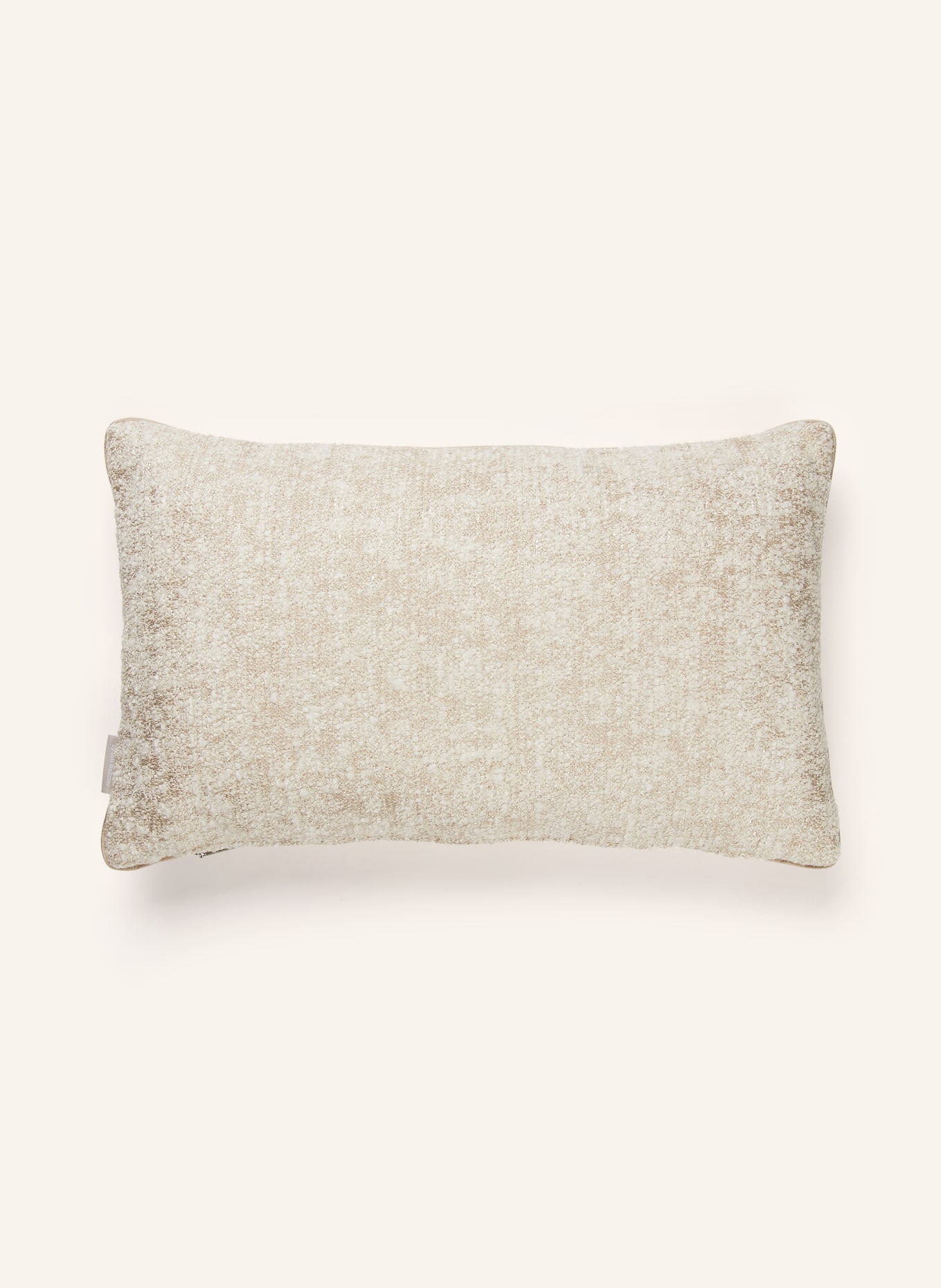 ROHLEDER Dekokissen TERRACE mit Federfüllung: CREME / CREME