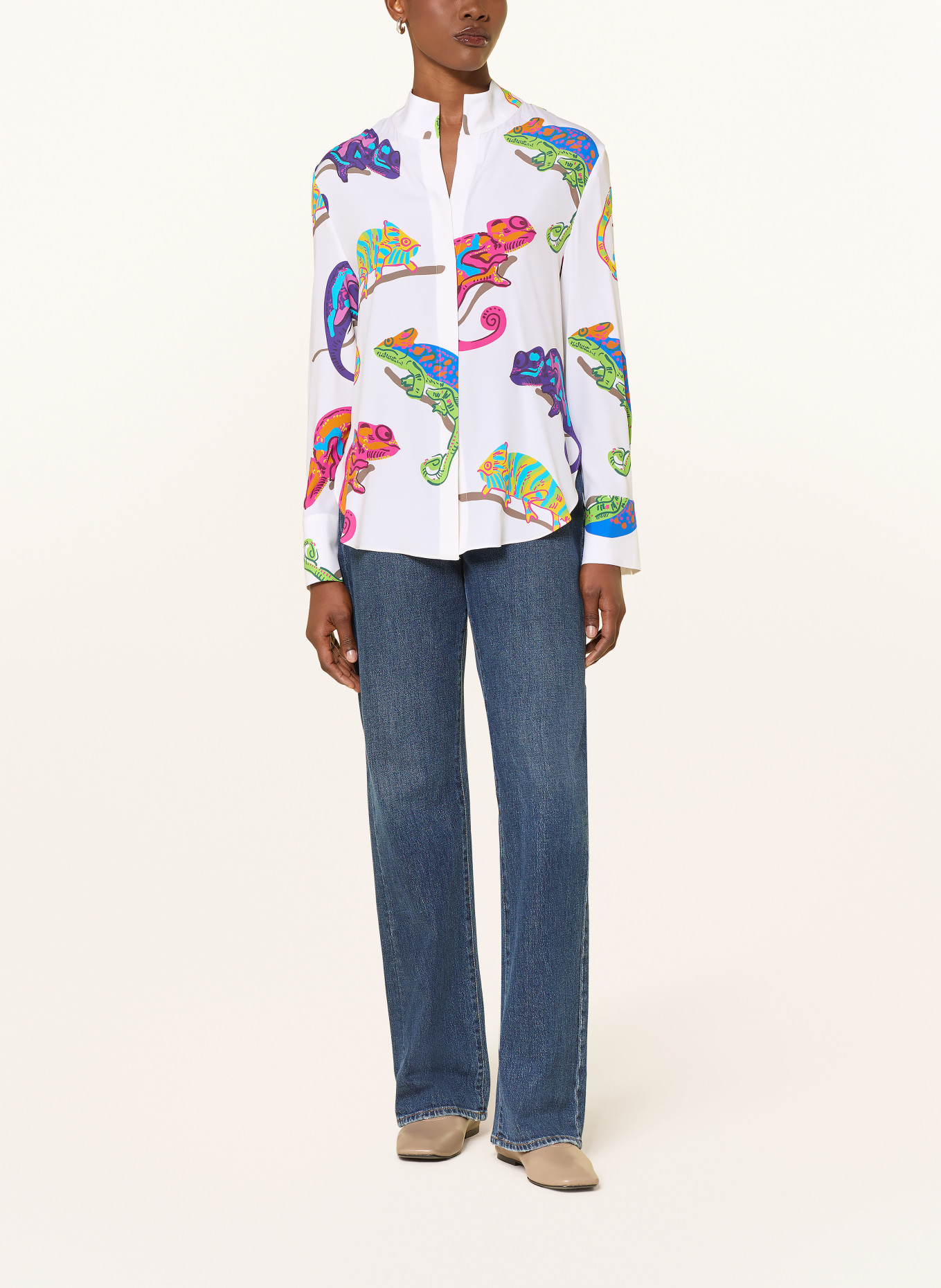 HERZENS Hedvábná halenka: BÍLÁ / RŮŽOVÁ / ŽLUTÁ