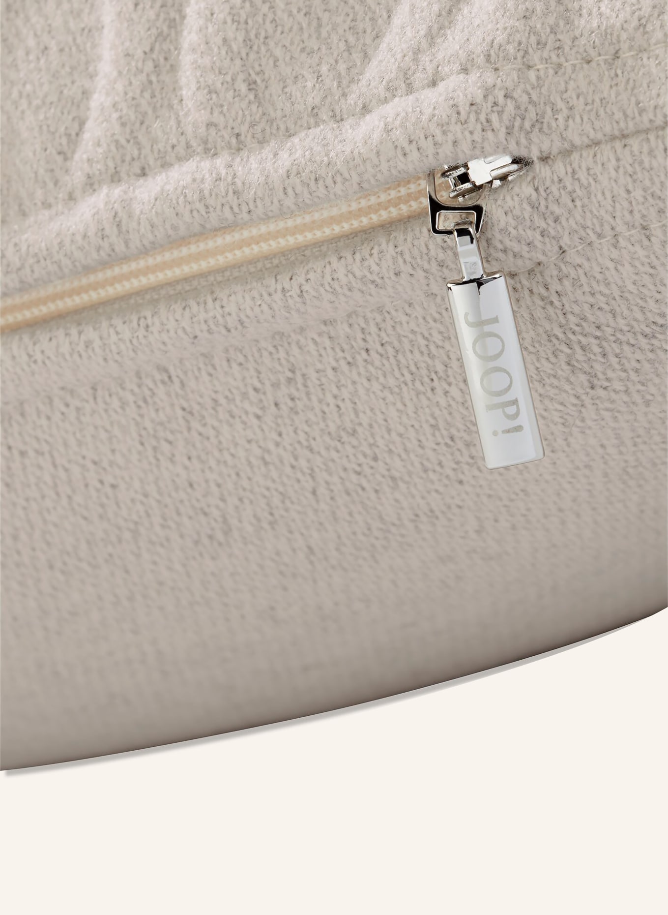 JOOP! Dekokissenhülle J!SIGNATRE: CREME