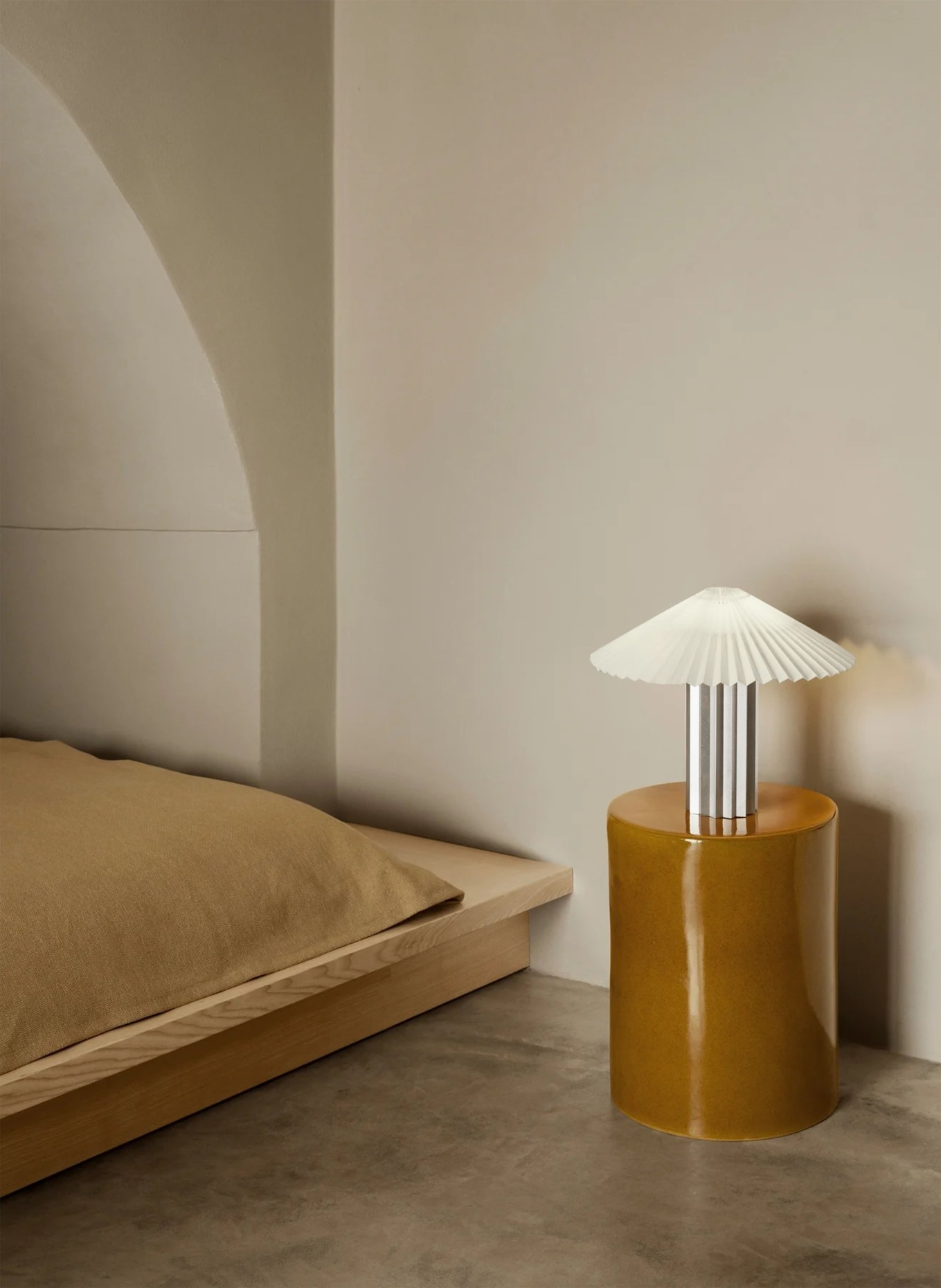 blomus Tischleuchte TAITE: ECRU