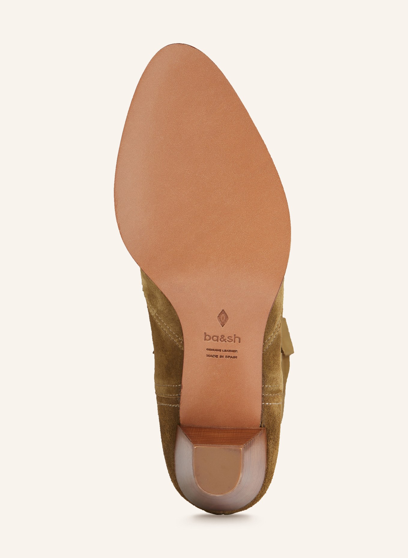 ba&sh Cowboy Boots CASEY: KHAKI