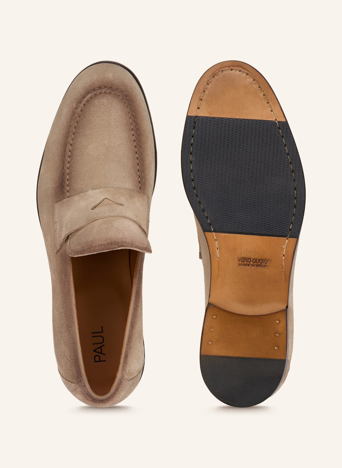 PAUL Penny-Loafer CROSTA: TAUPE