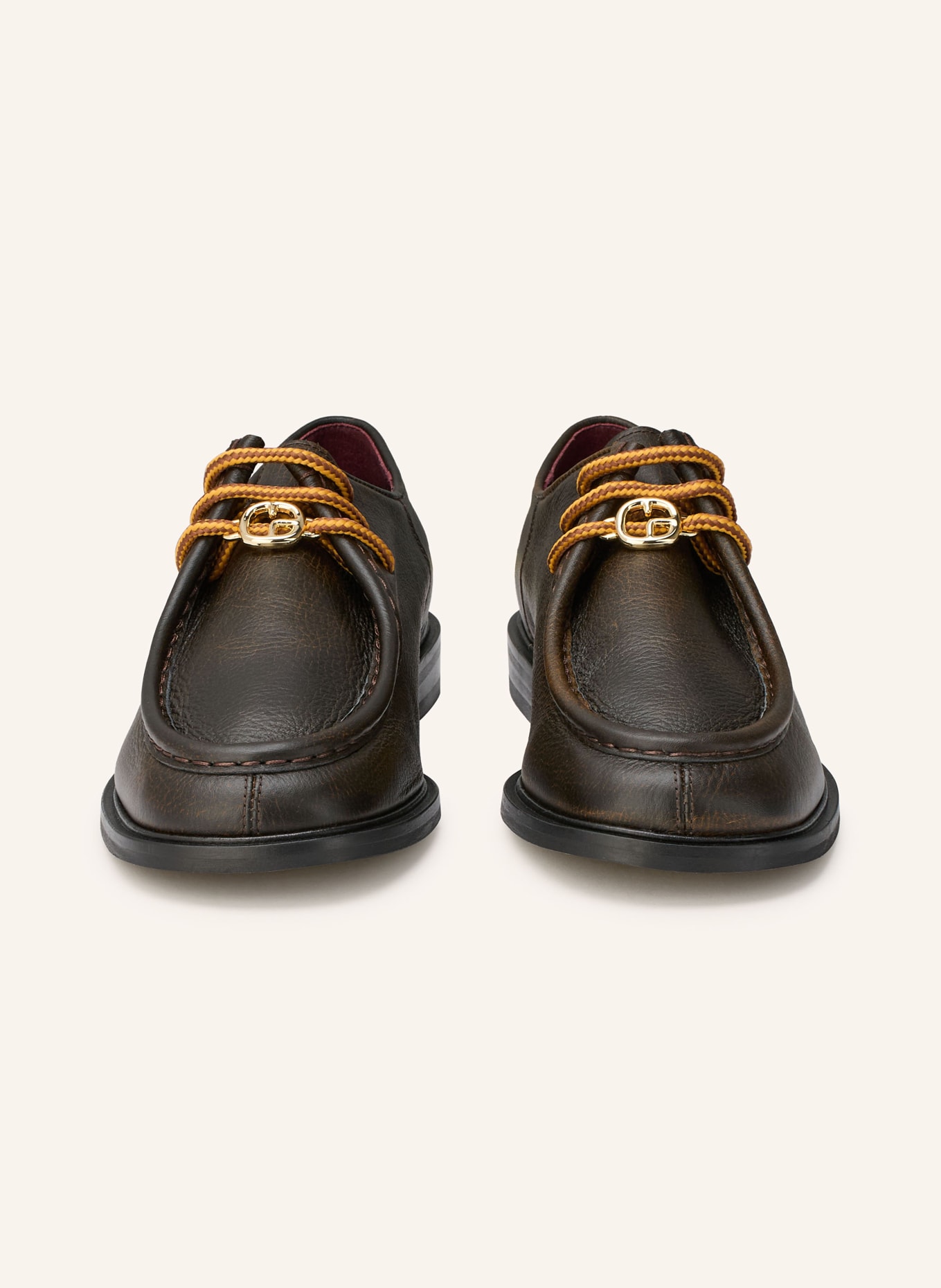 CLAUDIE PIERLOT Schnürer: DUNKELBRAUN