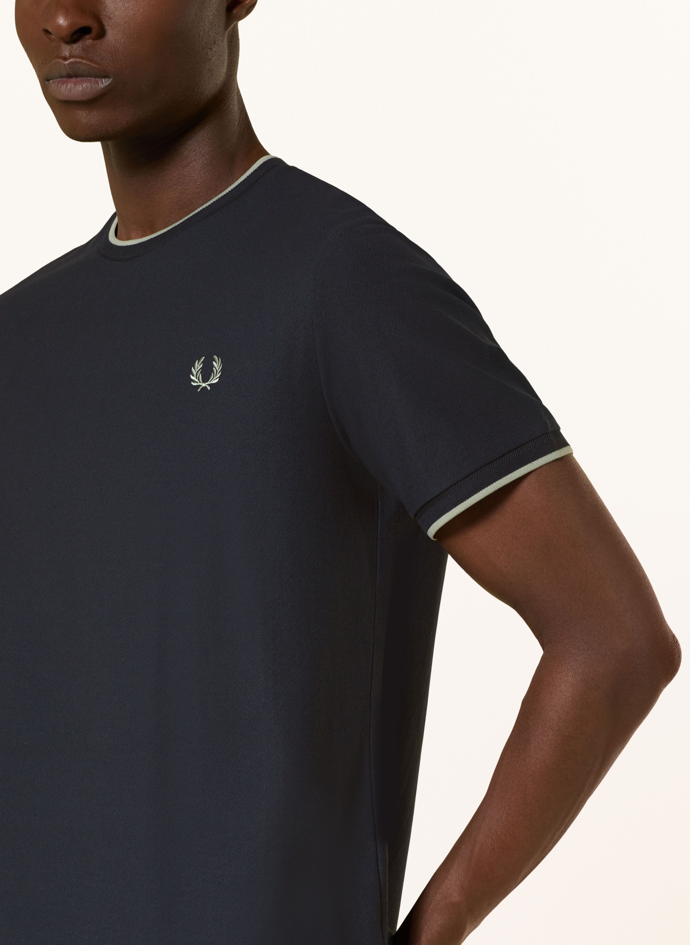 FRED PERRY T-shirt: DARK BLUE