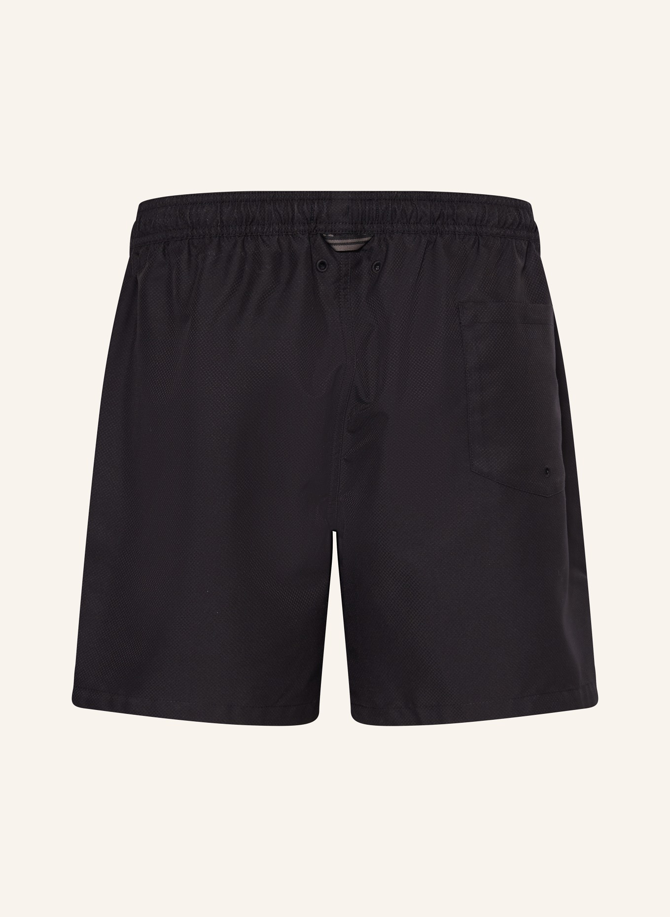 FRED PERRY Badeshorts: SCHWARZ