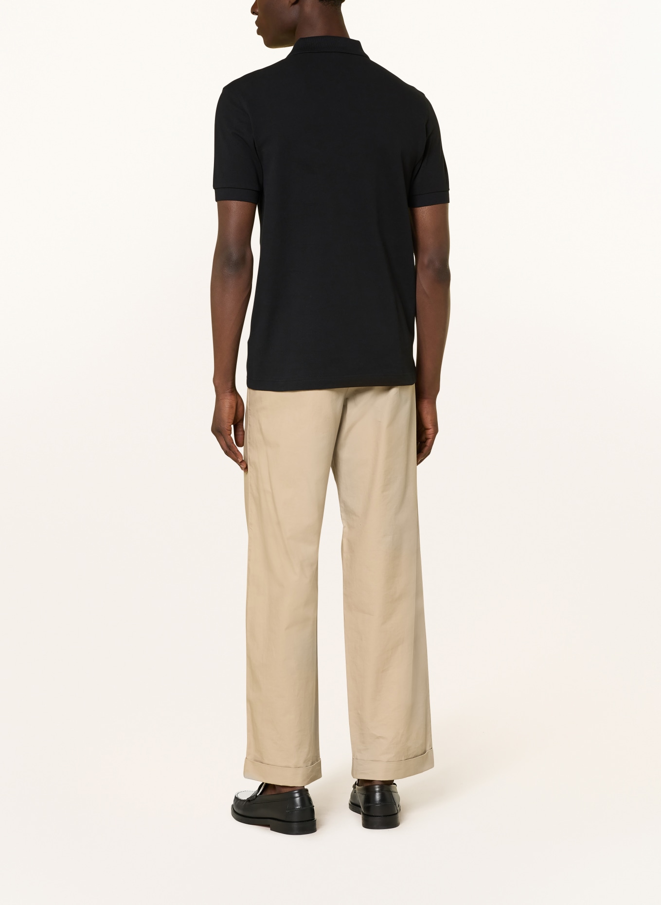 FRED PERRY Piqué-Poloshirt: DUNKELBLAU / DUNKELROT / WEISS