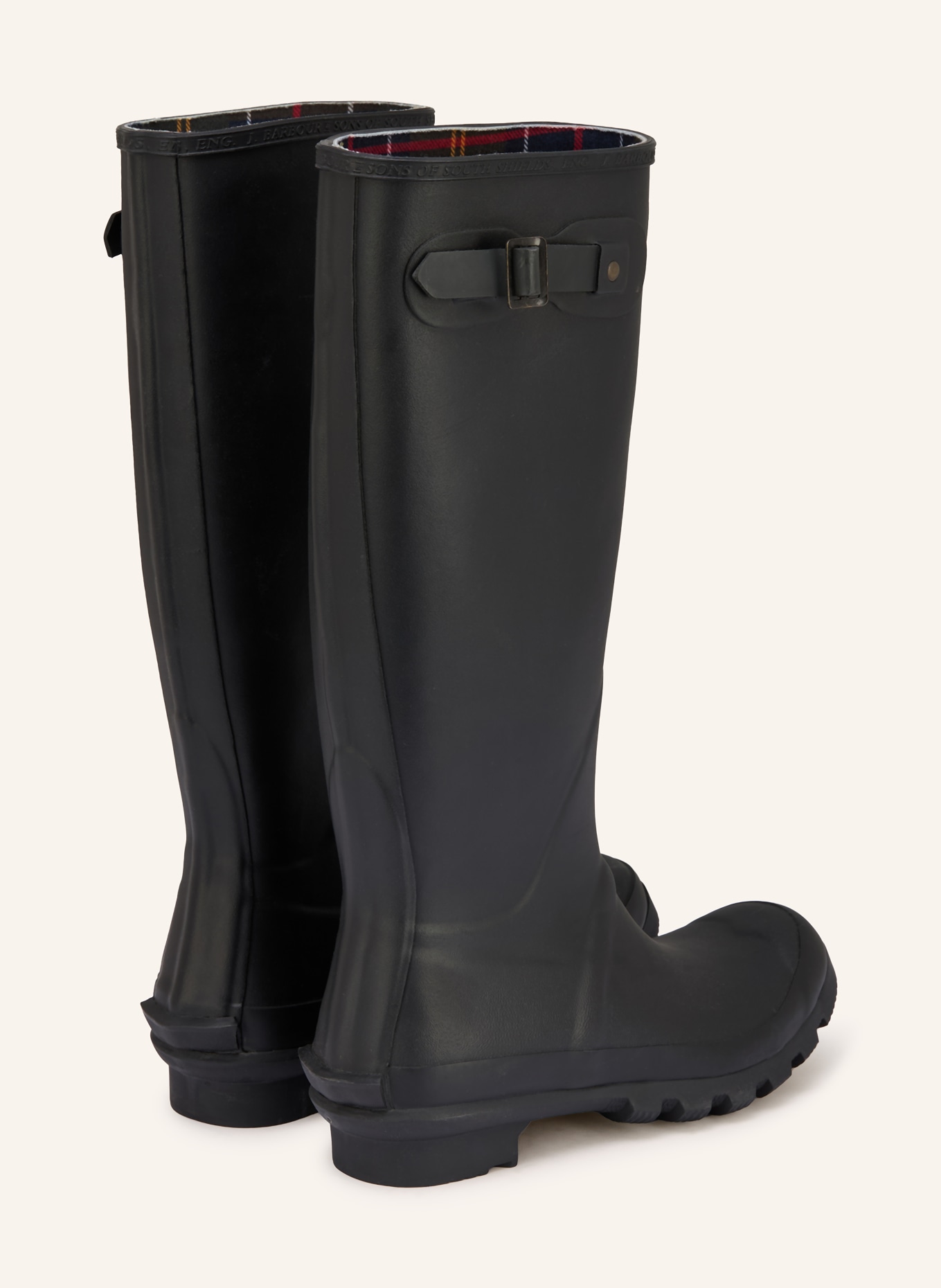 Barbour Gummistiefel BEDE TALL: SCHWARZ