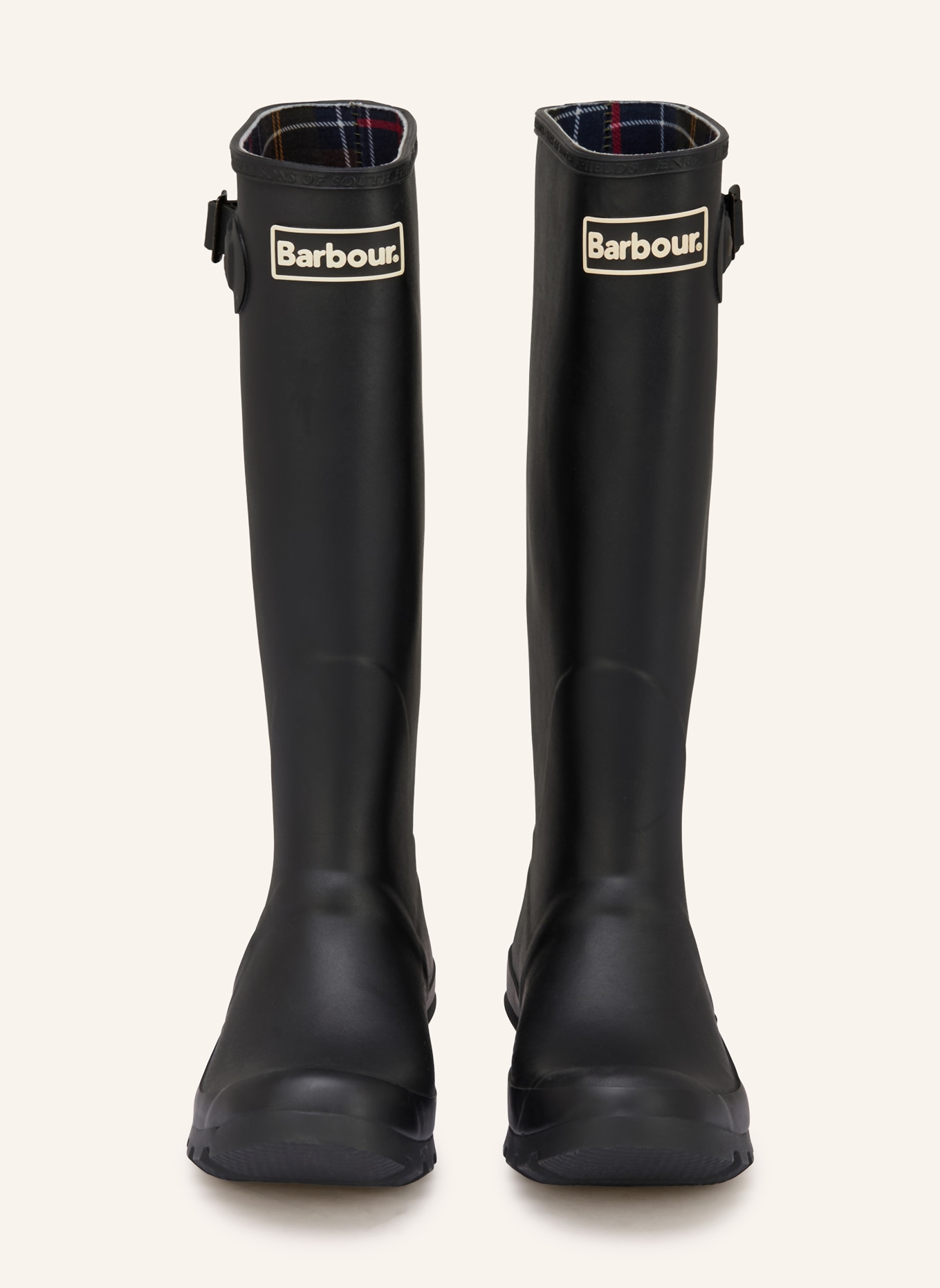 Barbour Gummistiefel BEDE TALL: SCHWARZ