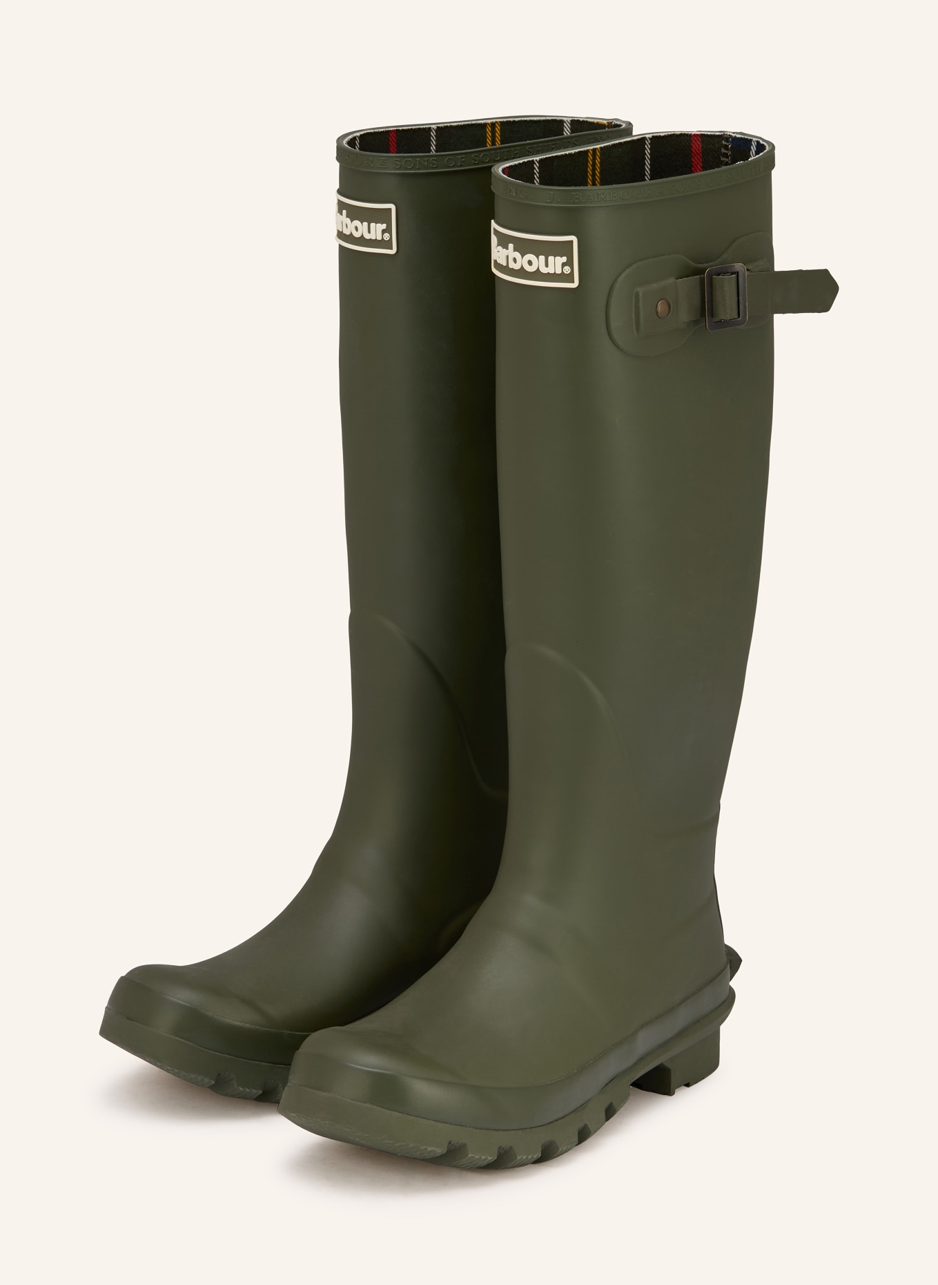 Barbour Gummistiefel BEDE TALL: DUNKELGRÜN