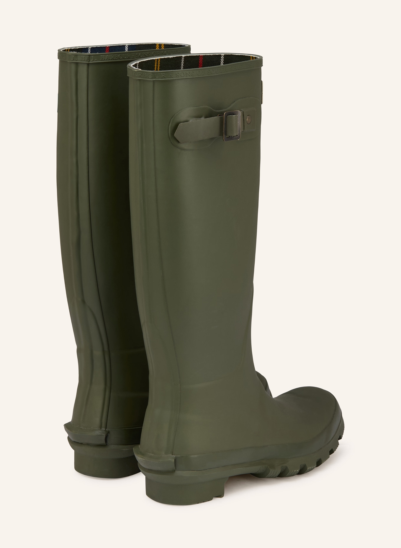 Barbour Gummistiefel BEDE TALL: DUNKELGRÜN
