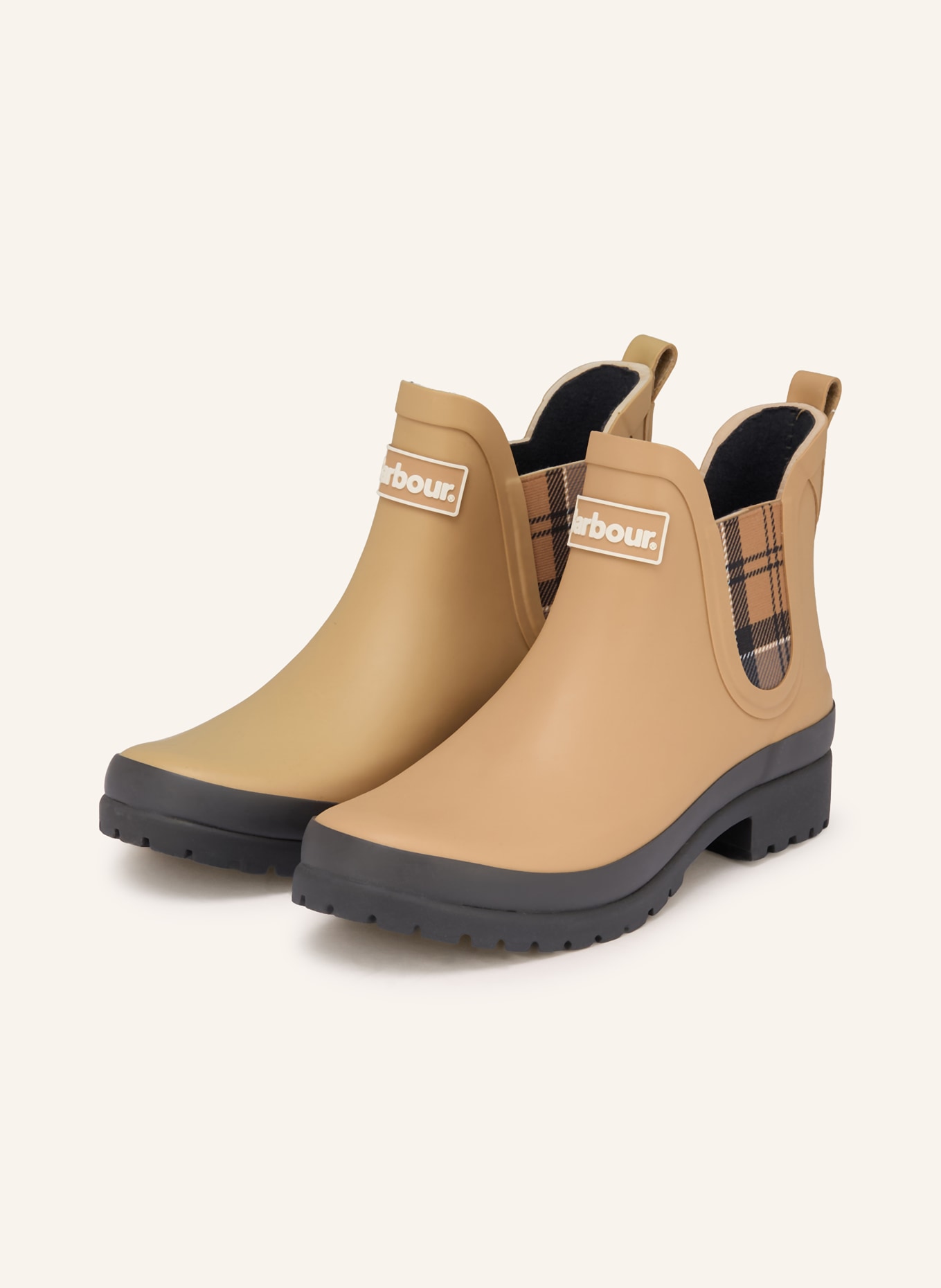 Barbour MALLOW rubber boots: BEIGE