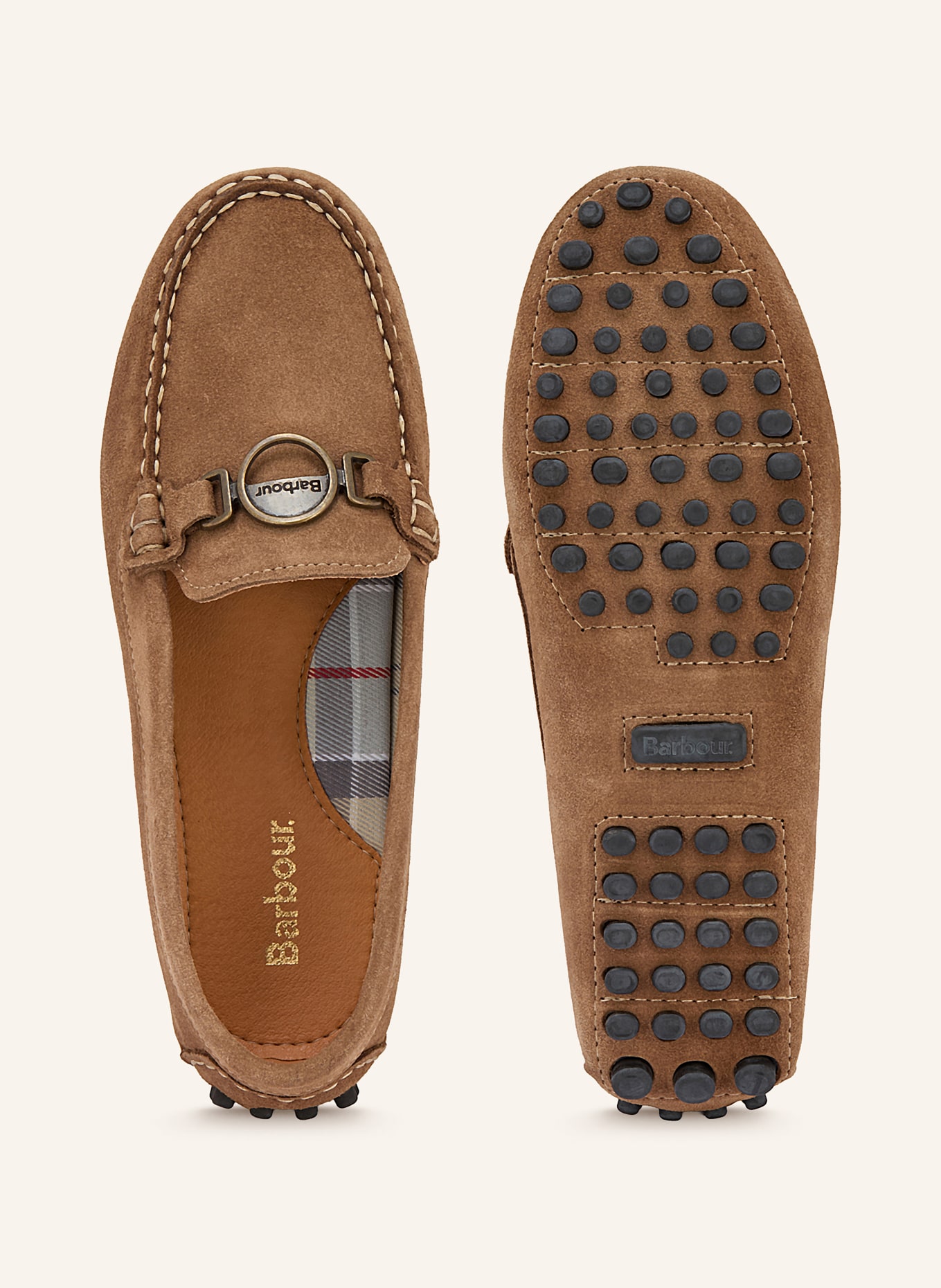 Barbour Mocassins LAIRE: COGNAC