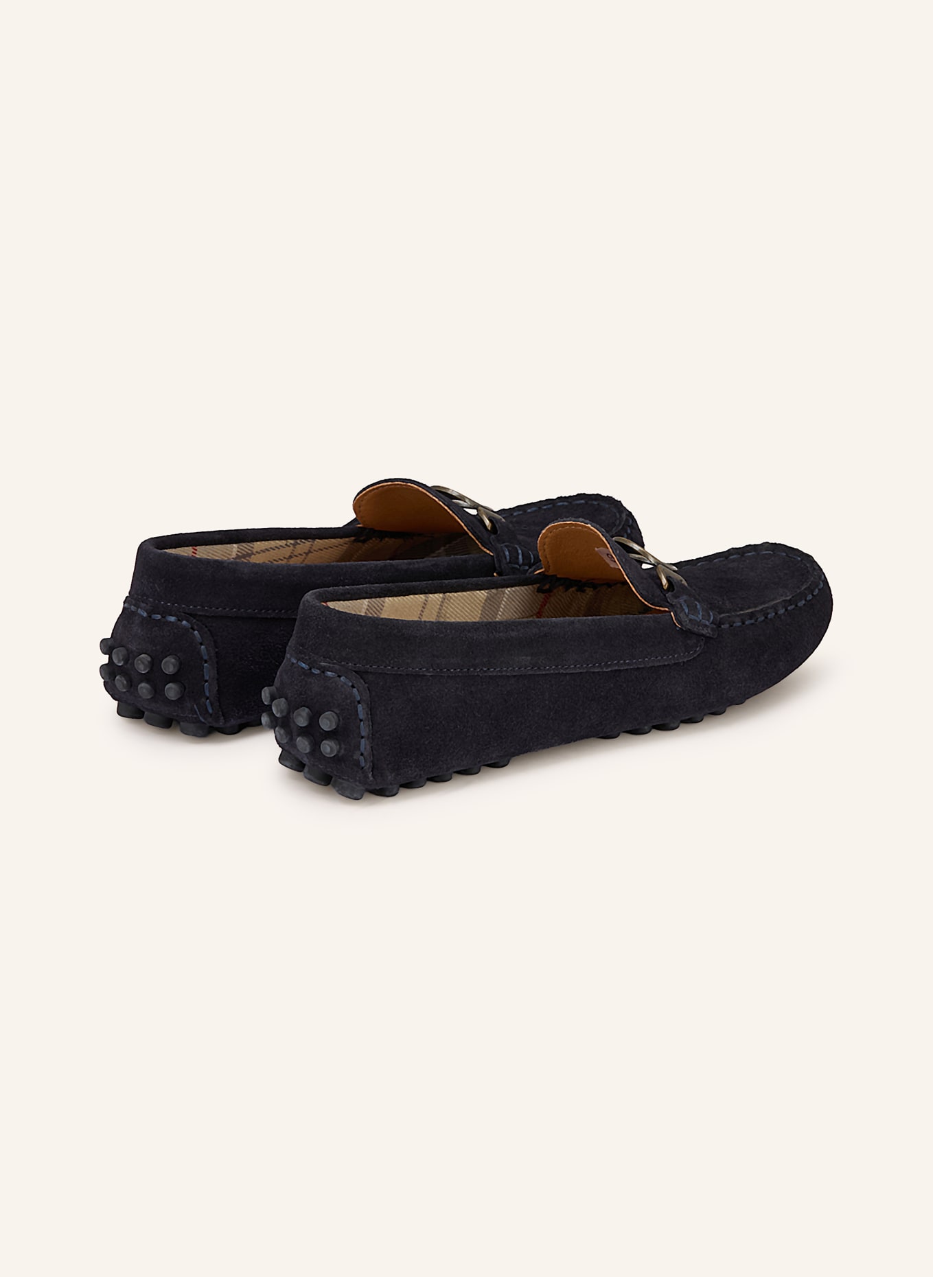 Barbour LAIRE moccasins: DARK BLUE