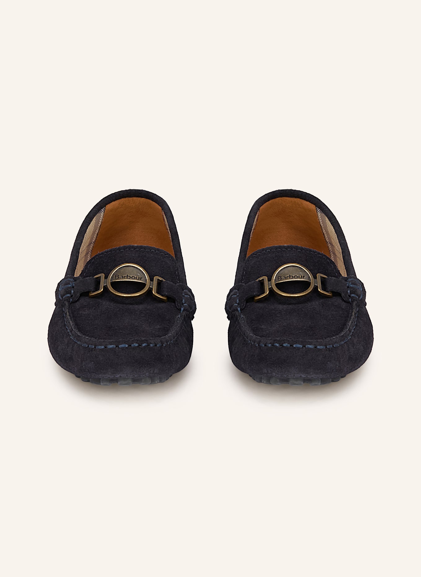 Barbour LAIRE moccasins: DARK BLUE