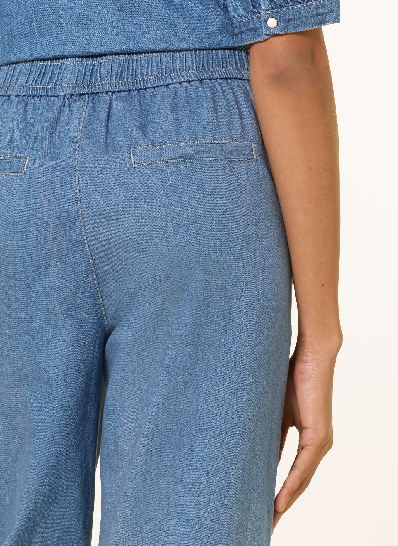 Part Two Spodnie AINAPW w stylu jeansowym: NIEBIESKI