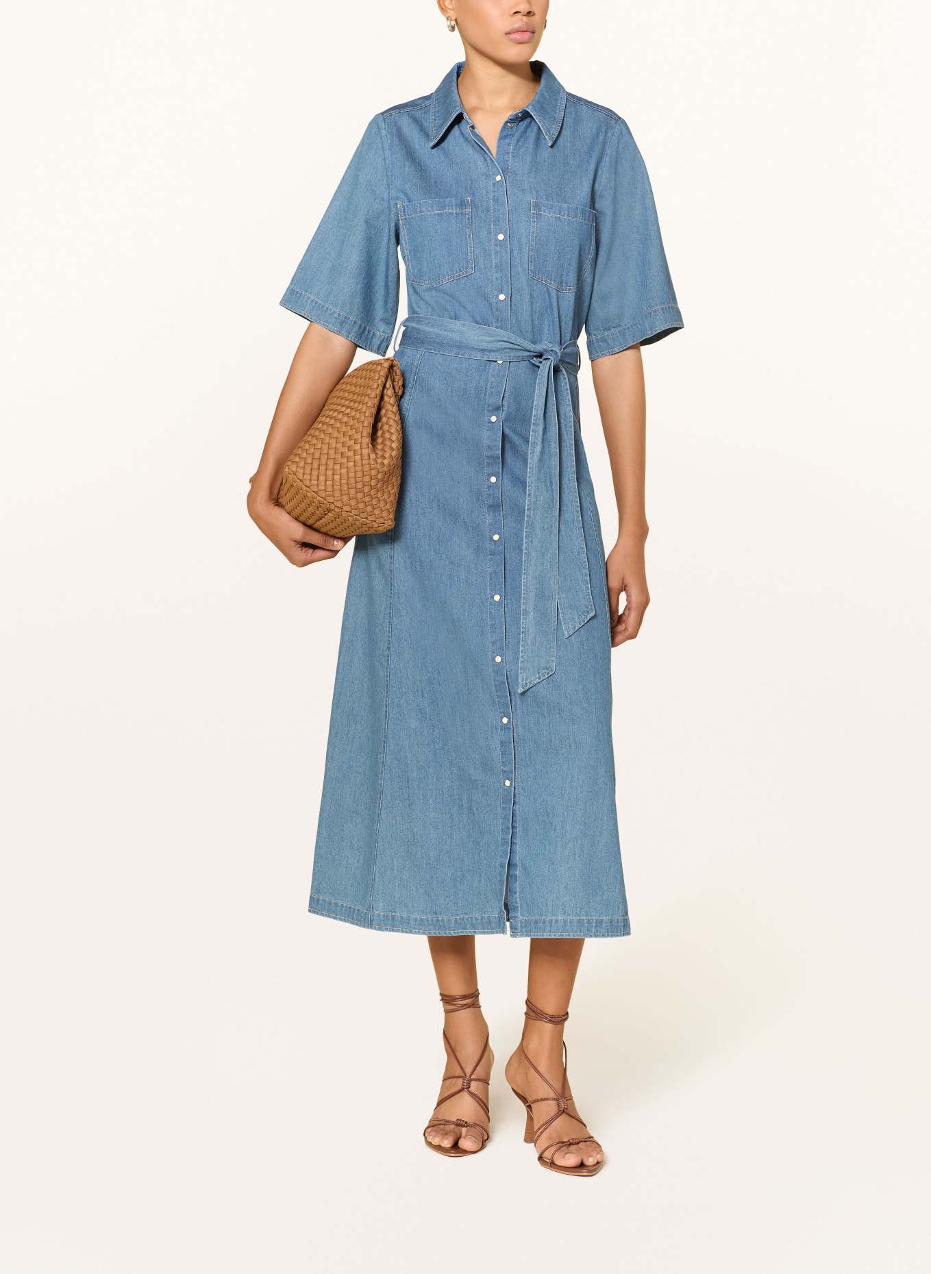 Part Two Jeanskleid AMAPW: BLAU