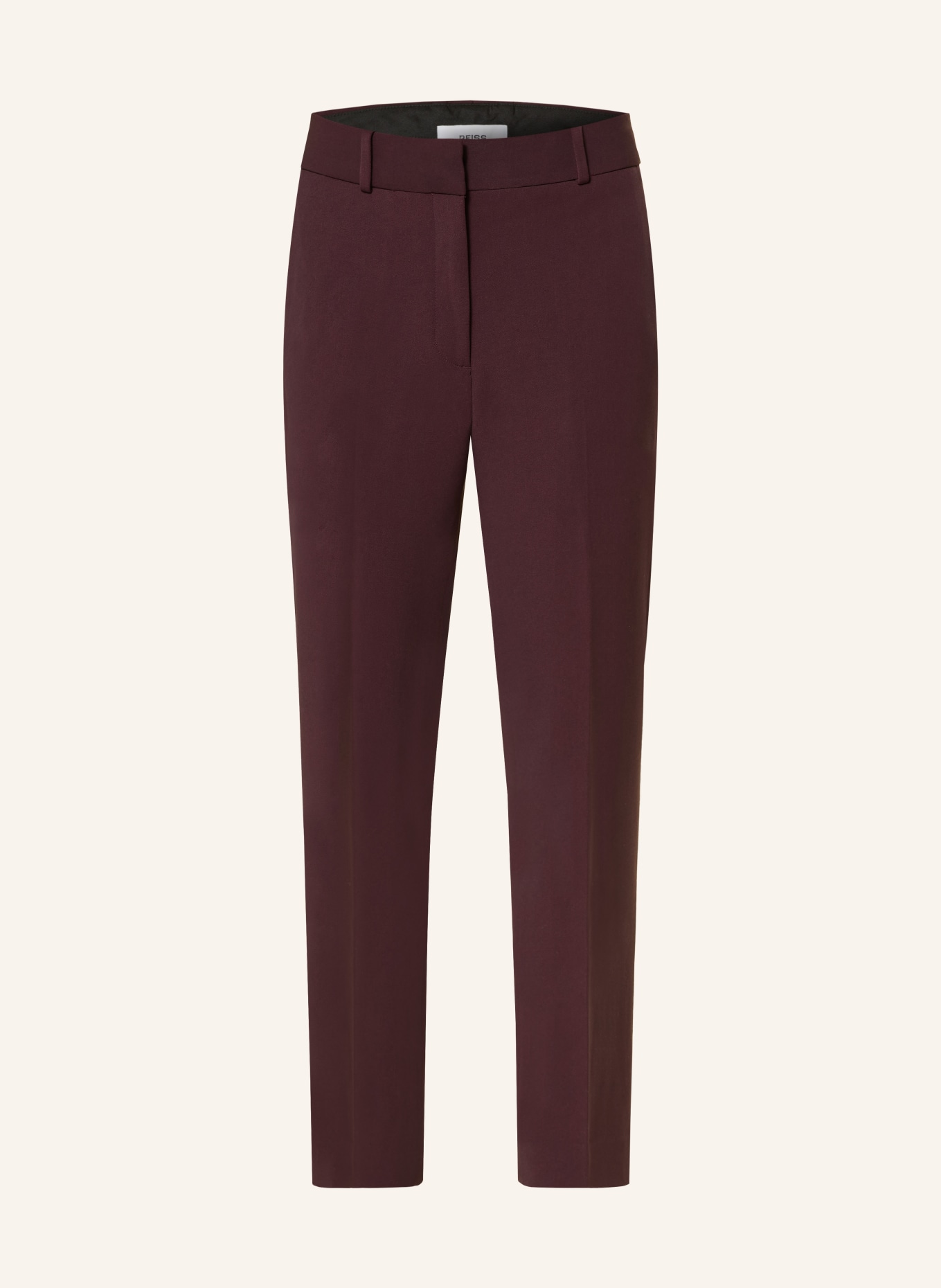 REISS Hose GABI: DUNKELROT