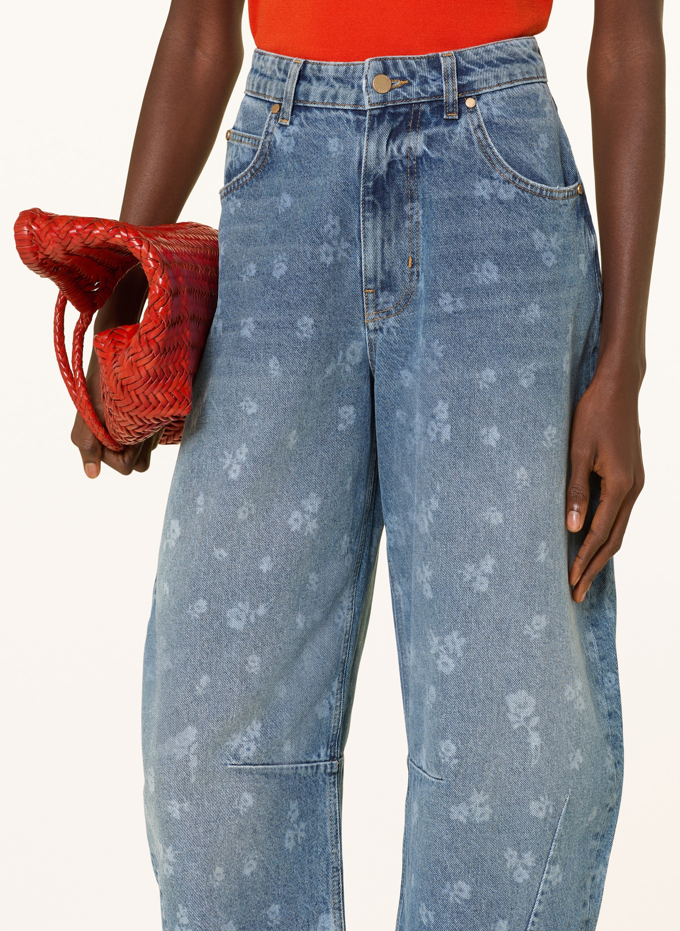 ESSENTIEL ANTWERP Barrel Jeans JO1: QP28 Quiet Pool