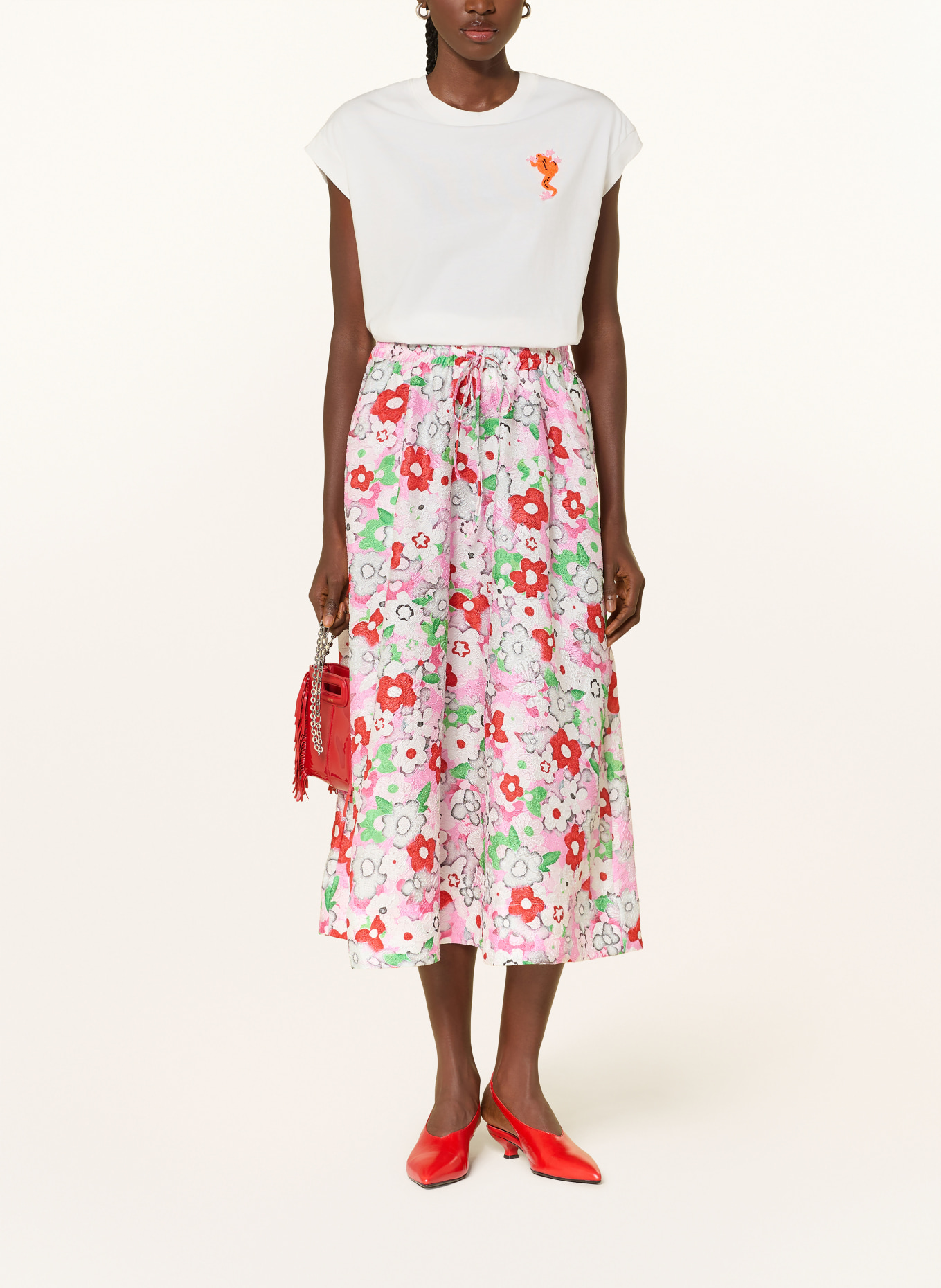 ESSENTIEL ANTWERP Rock JULIANNE: ROSA / ROT / WEISS