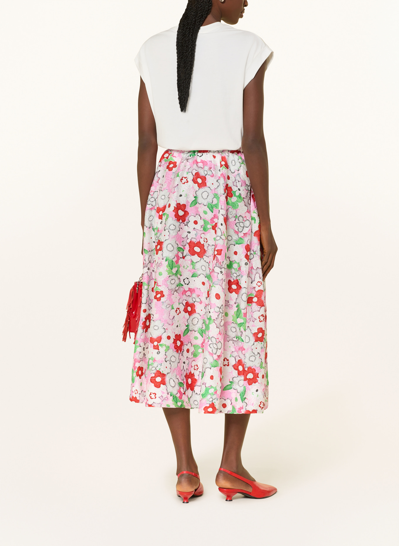 ESSENTIEL ANTWERP Rock JULIANNE: ROSA / ROT / WEISS