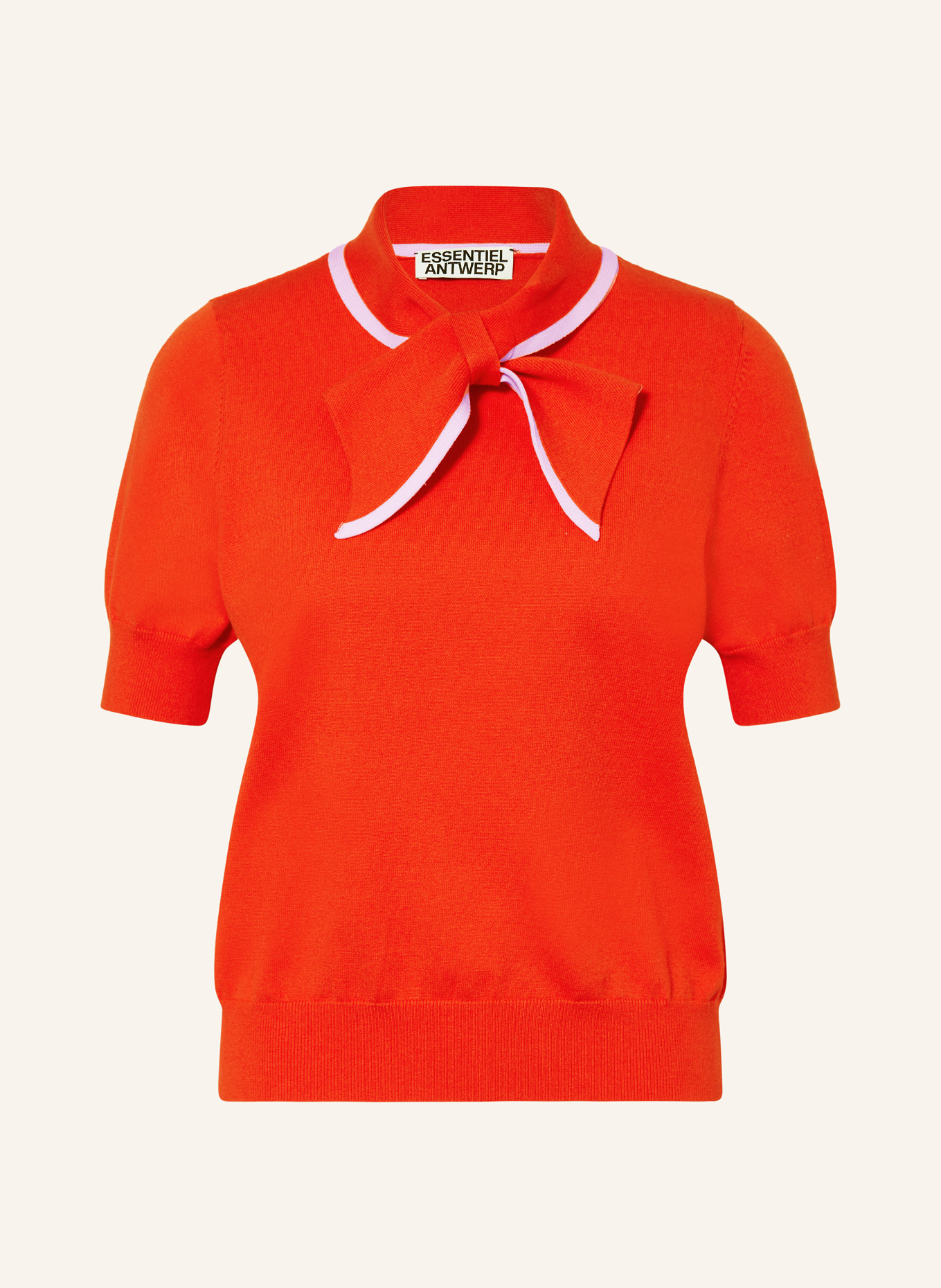 ESSENTIEL ANTWERP Strickshirt JONDA: ROT