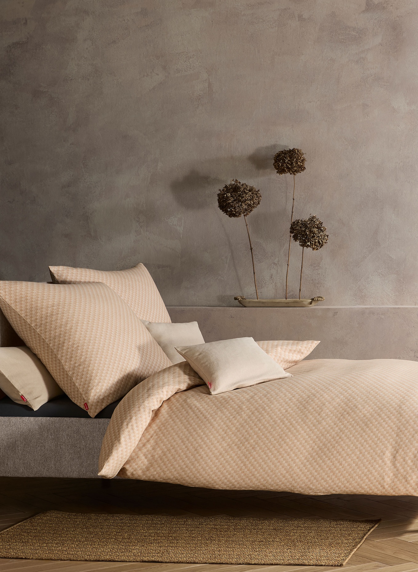 fleuresse Bettwäsche LECH: BEIGE / CREME