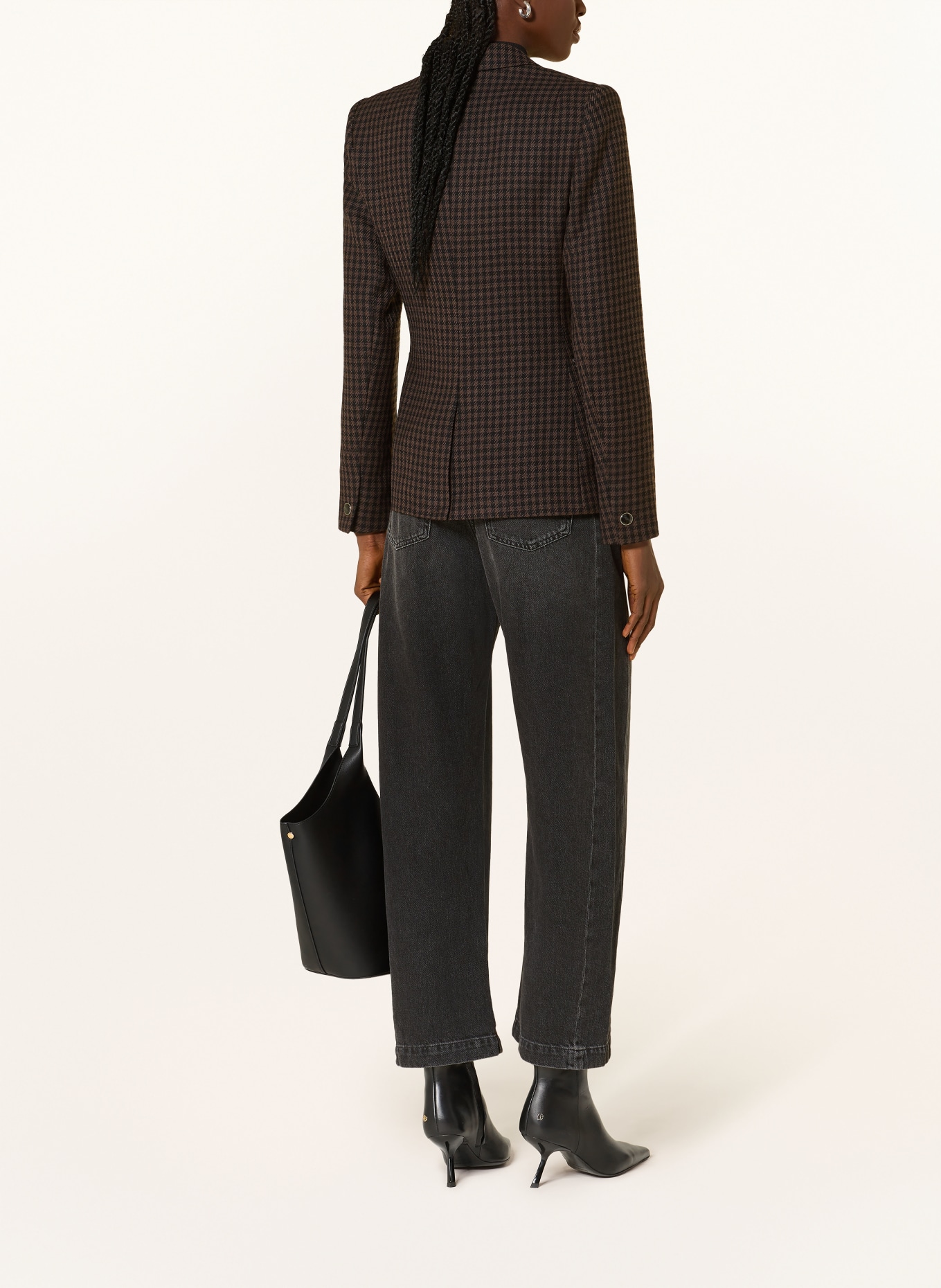 REISS Blazer AYLA: BRAUN / DUNKELBRAUN