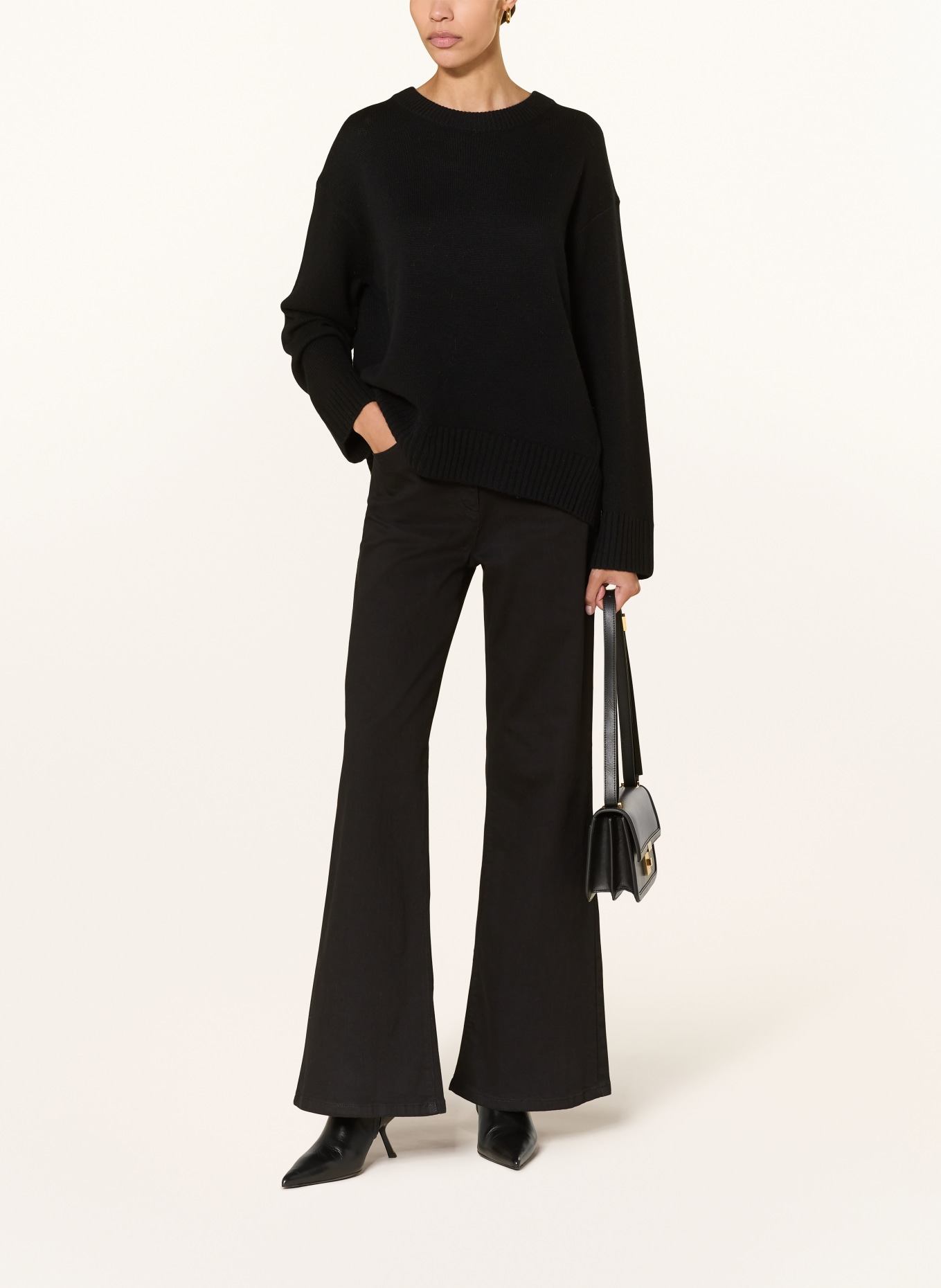 REISS Pullover: SCHWARZ