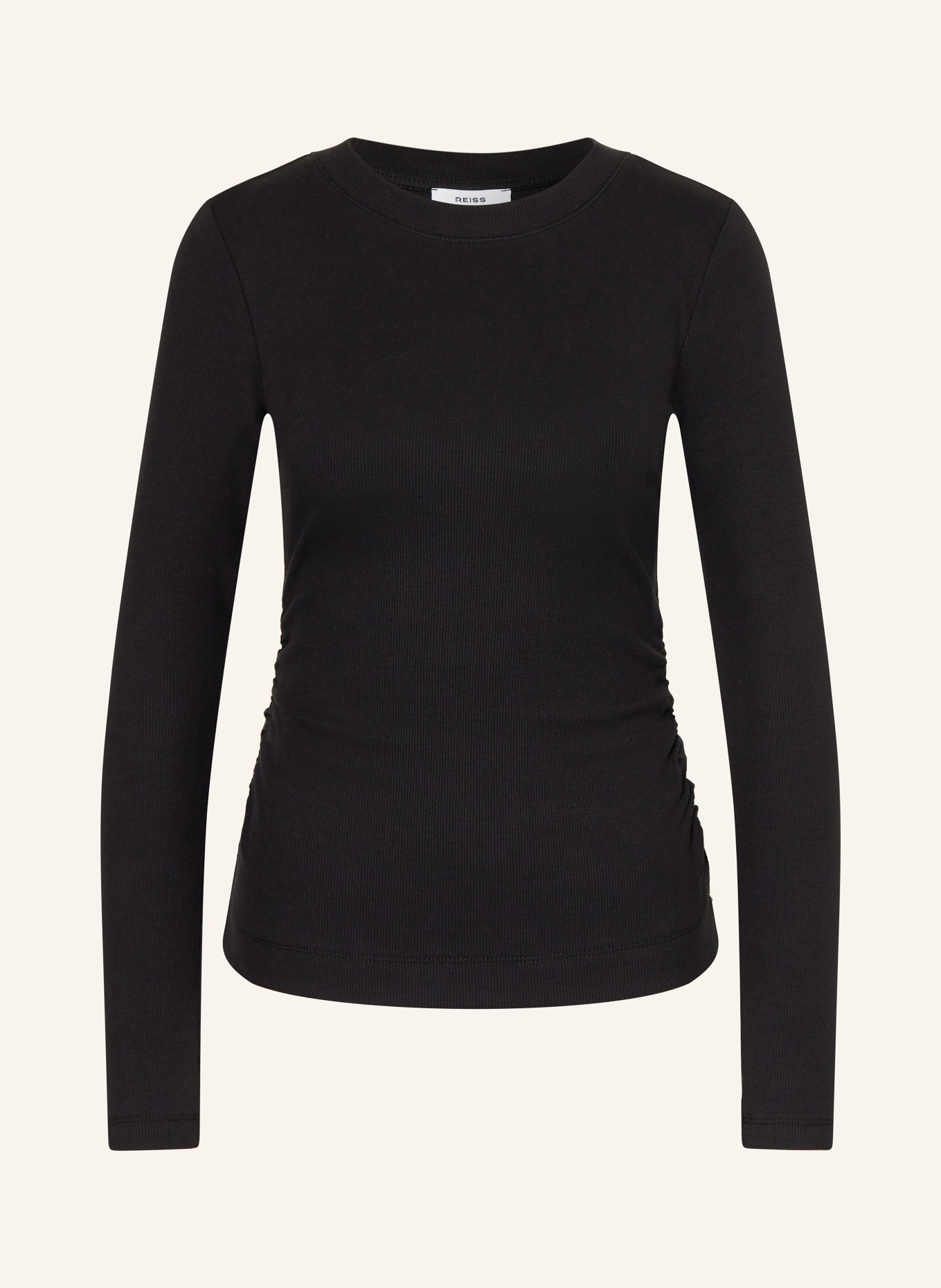 REISS Longsleeve TESSA: SCHWARZ