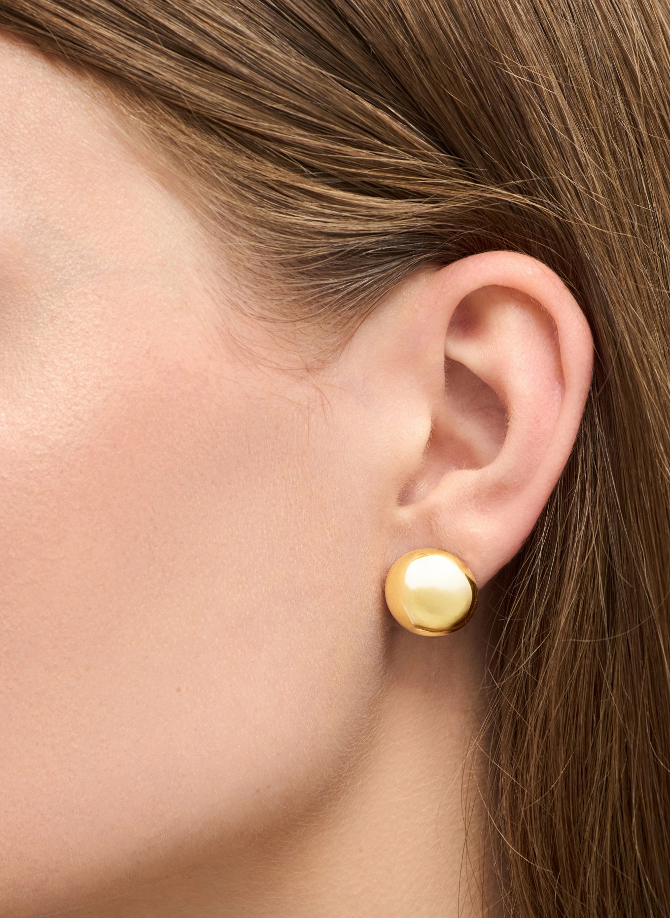 LULU Copenhagen Ohrstecker BUBBLY ROUND: GOLD