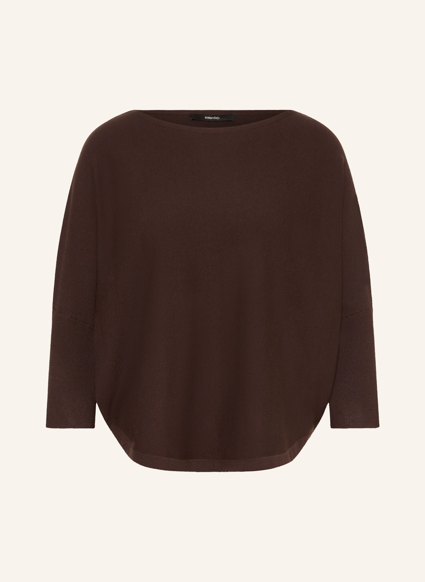 someday Pullover TIRAJA: DUNKELBRAUN