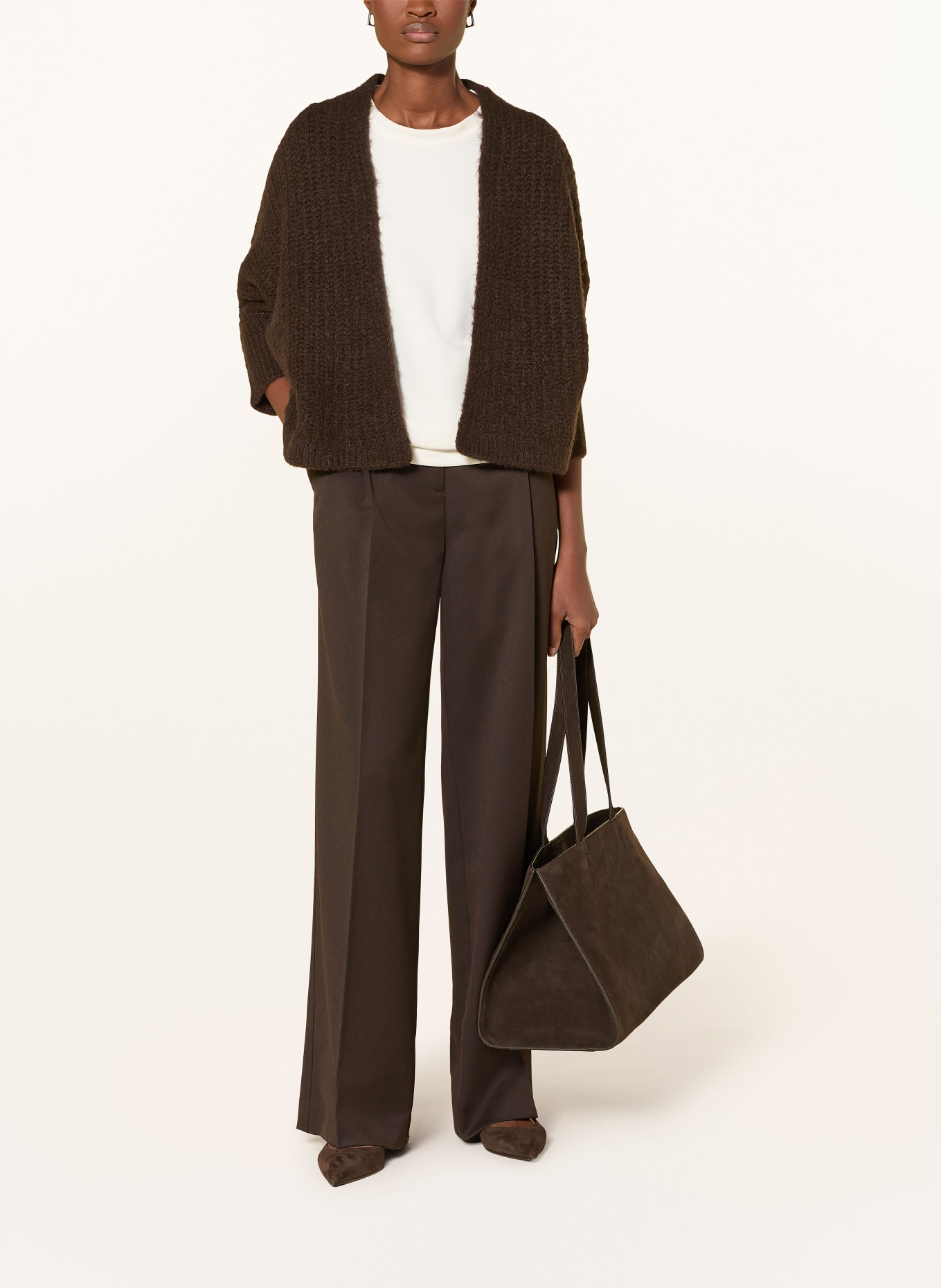 someday Strickhülle TUMALIA: DUNKELBRAUN