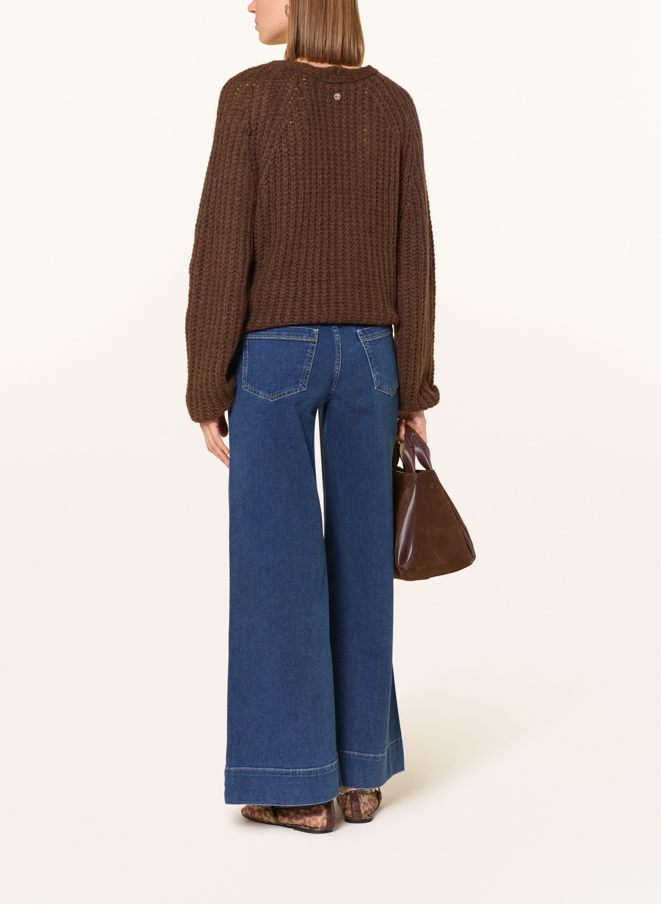 someday Wide Leg Jeans CELLMA: 70282 mid flow blue