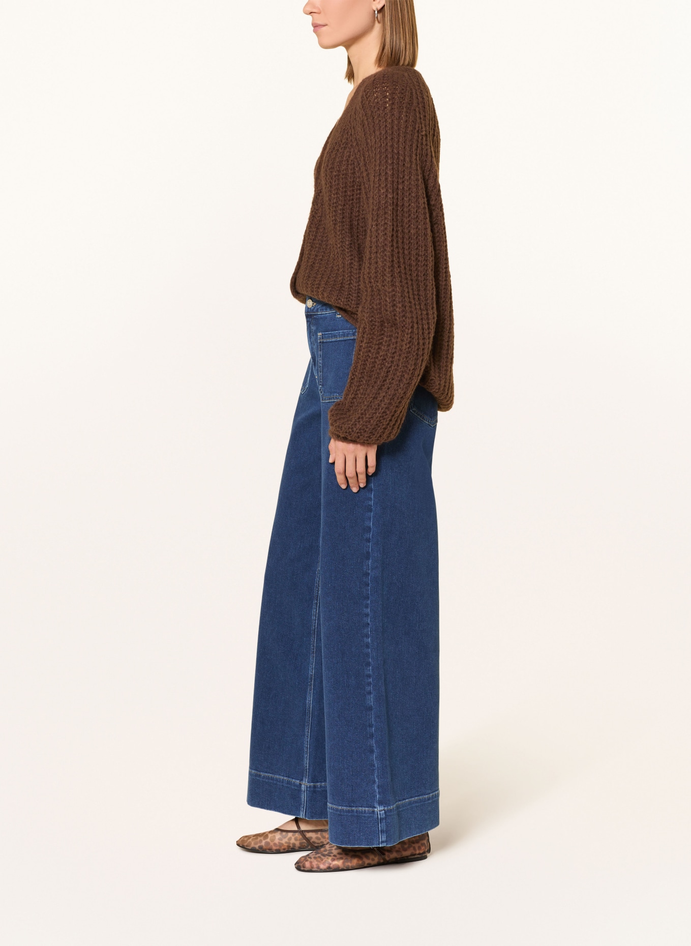 someday Wide Leg Jeans CELLMA: 70282 mid flow blue