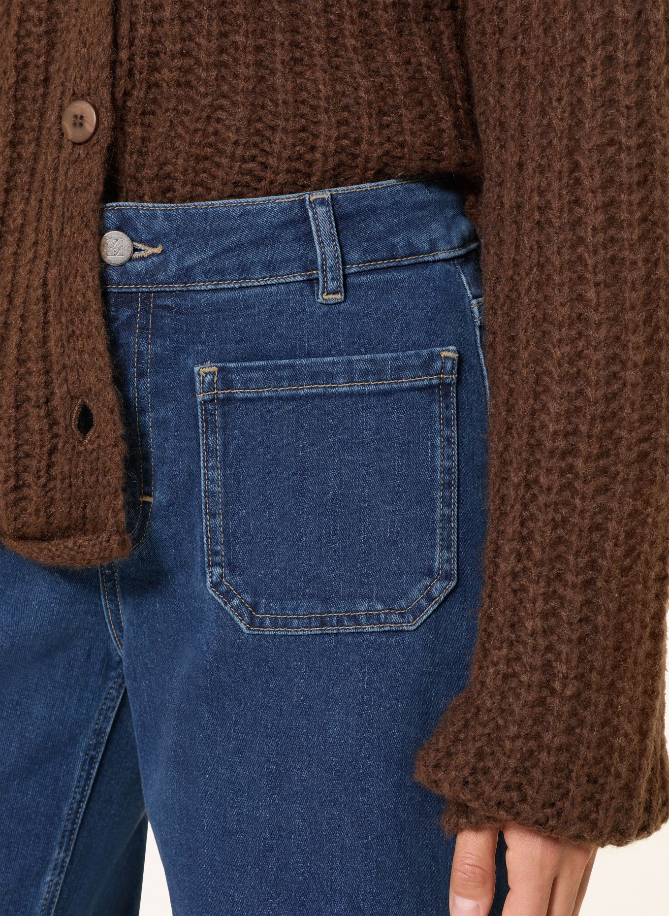 someday Wide Leg Jeans CELLMA: 70282 mid flow blue