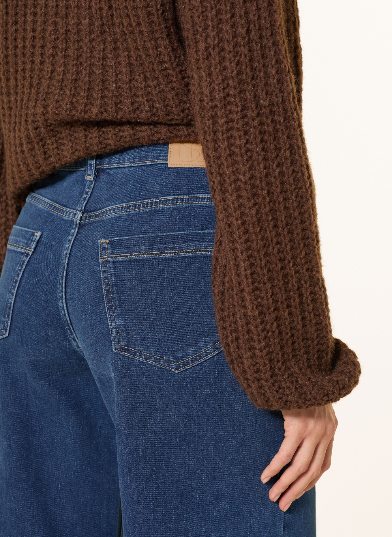 someday Wide Leg Jeans CELLMA: 70282 mid flow blue