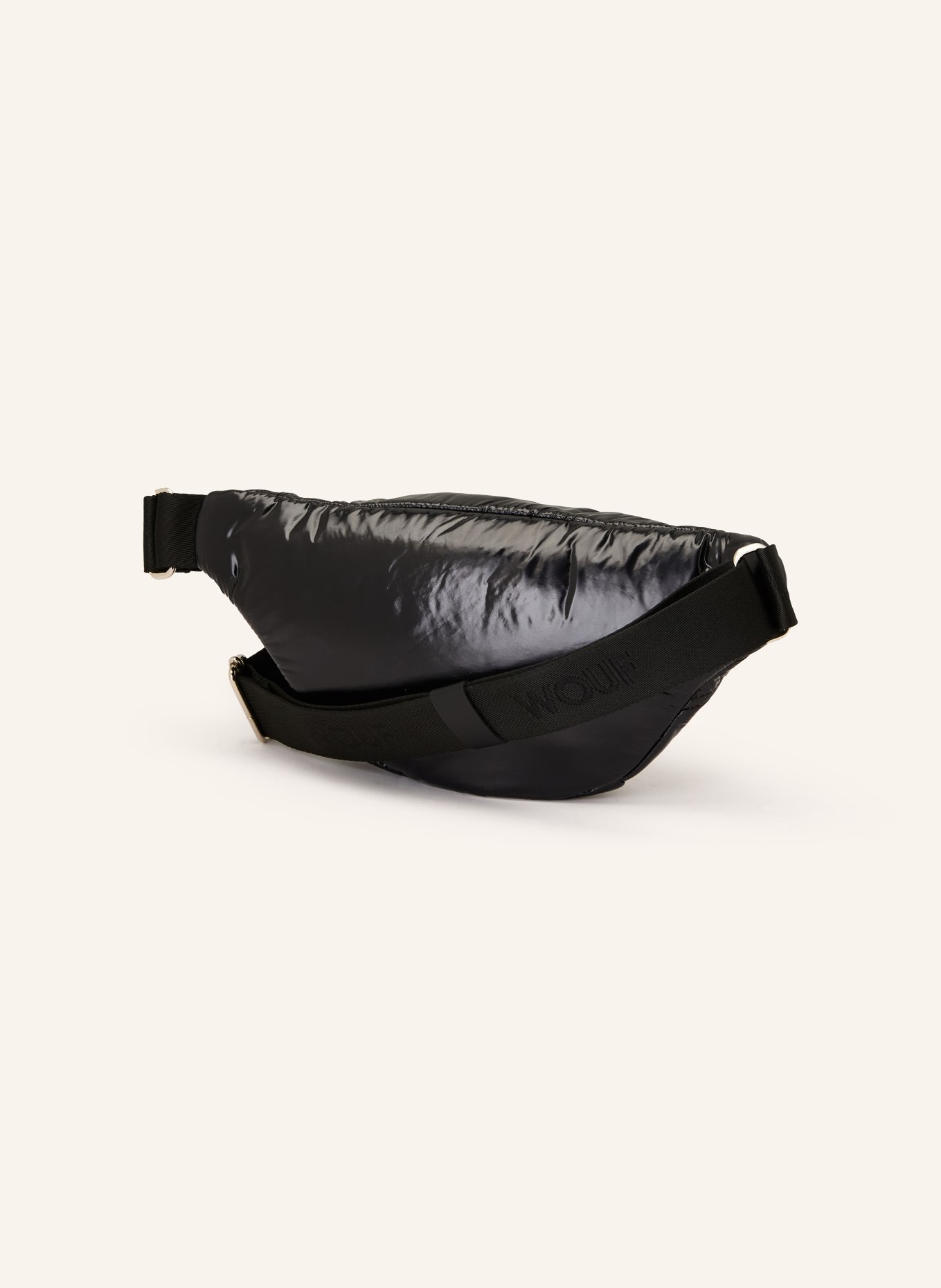 WOUF NUIT belt bag: BLACK