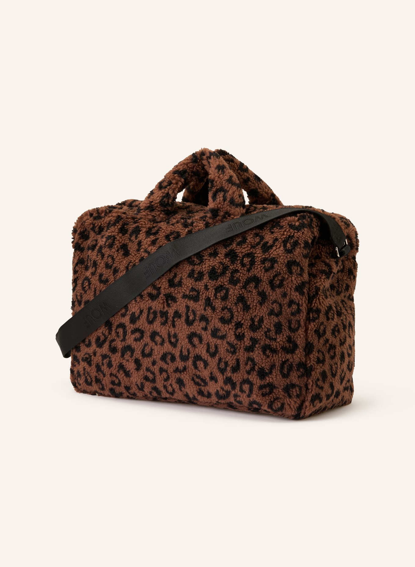 WOUF Reisetasche SIMONA: BRAUN / SCHWARZ