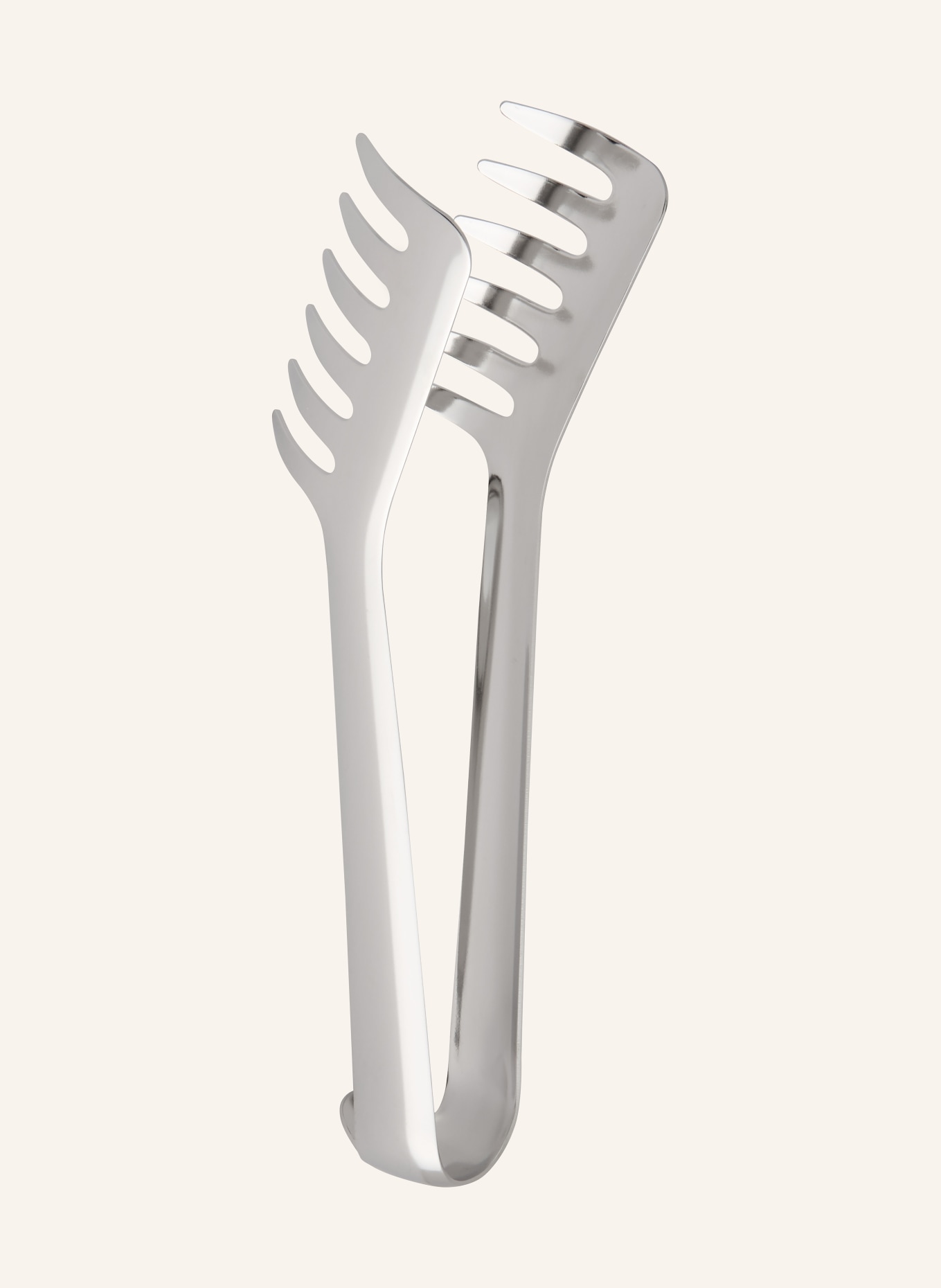 ALESSI Szczypce do makaronu 502: SREBRNY